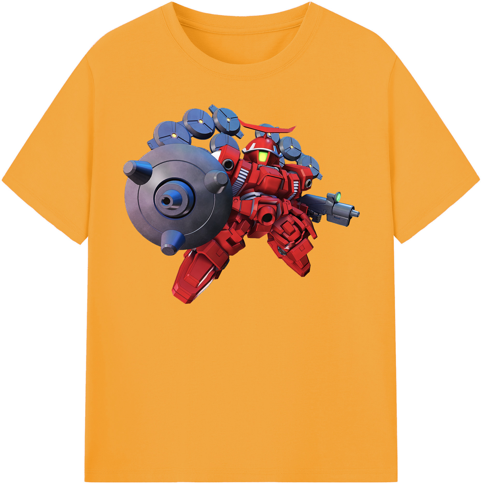 （画像用） 機動戦士ガンダム Mobile Suit Gundam 綿100％半袖Tシャツ（フロントプリント）