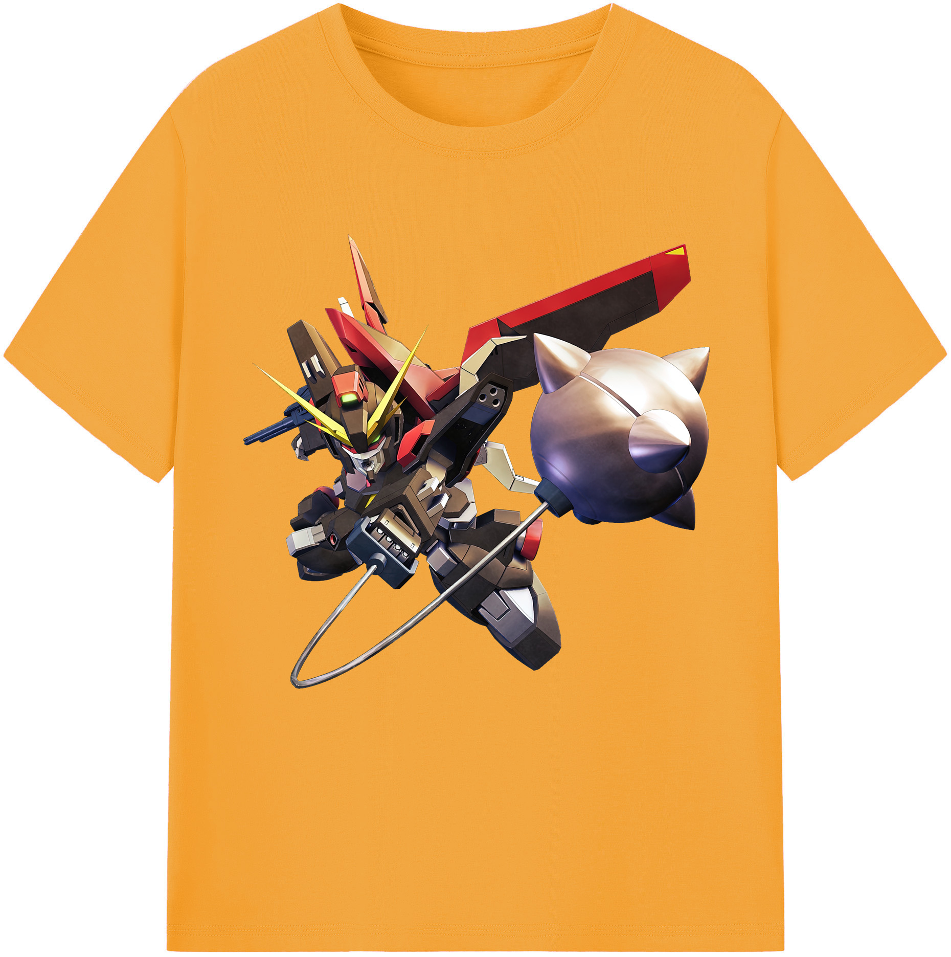 （画像用） 機動戦士ガンダム Mobile Suit Gundam 綿100％半袖Tシャツ（フロントプリント）