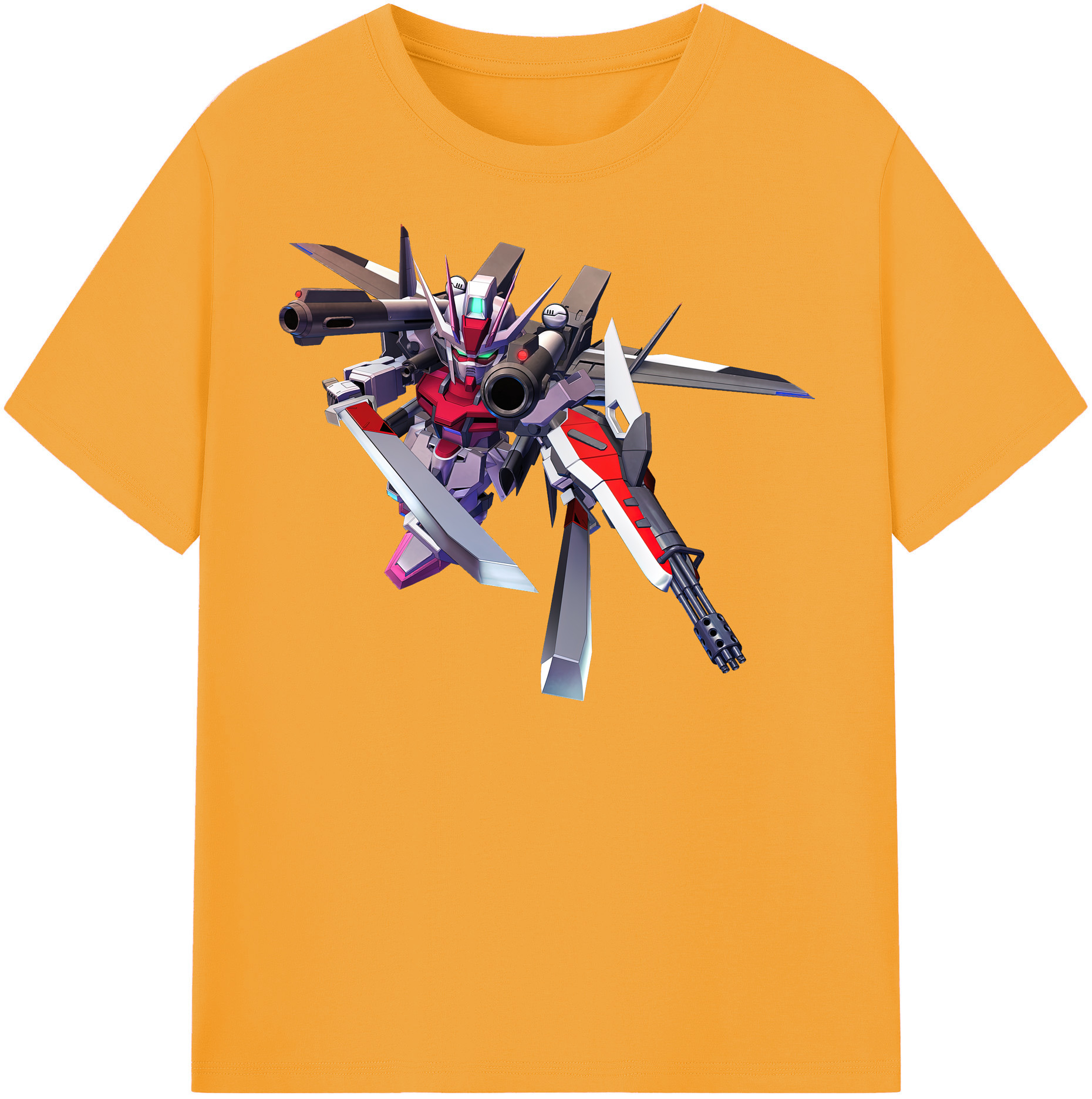 （画像用） 機動戦士ガンダム Mobile Suit Gundam 綿100％半袖Tシャツ（フロントプリント）