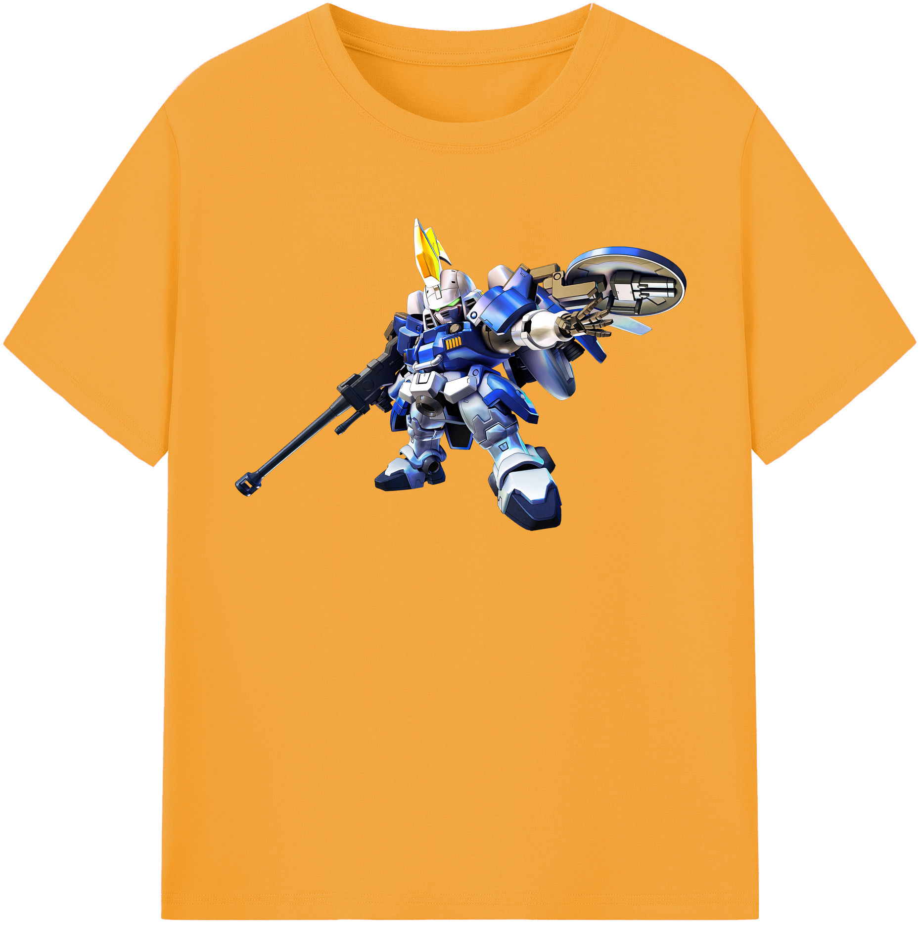 （画像用） 機動戦士ガンダム Mobile Suit Gundam 綿100％半袖Tシャツ（フロントプリント）