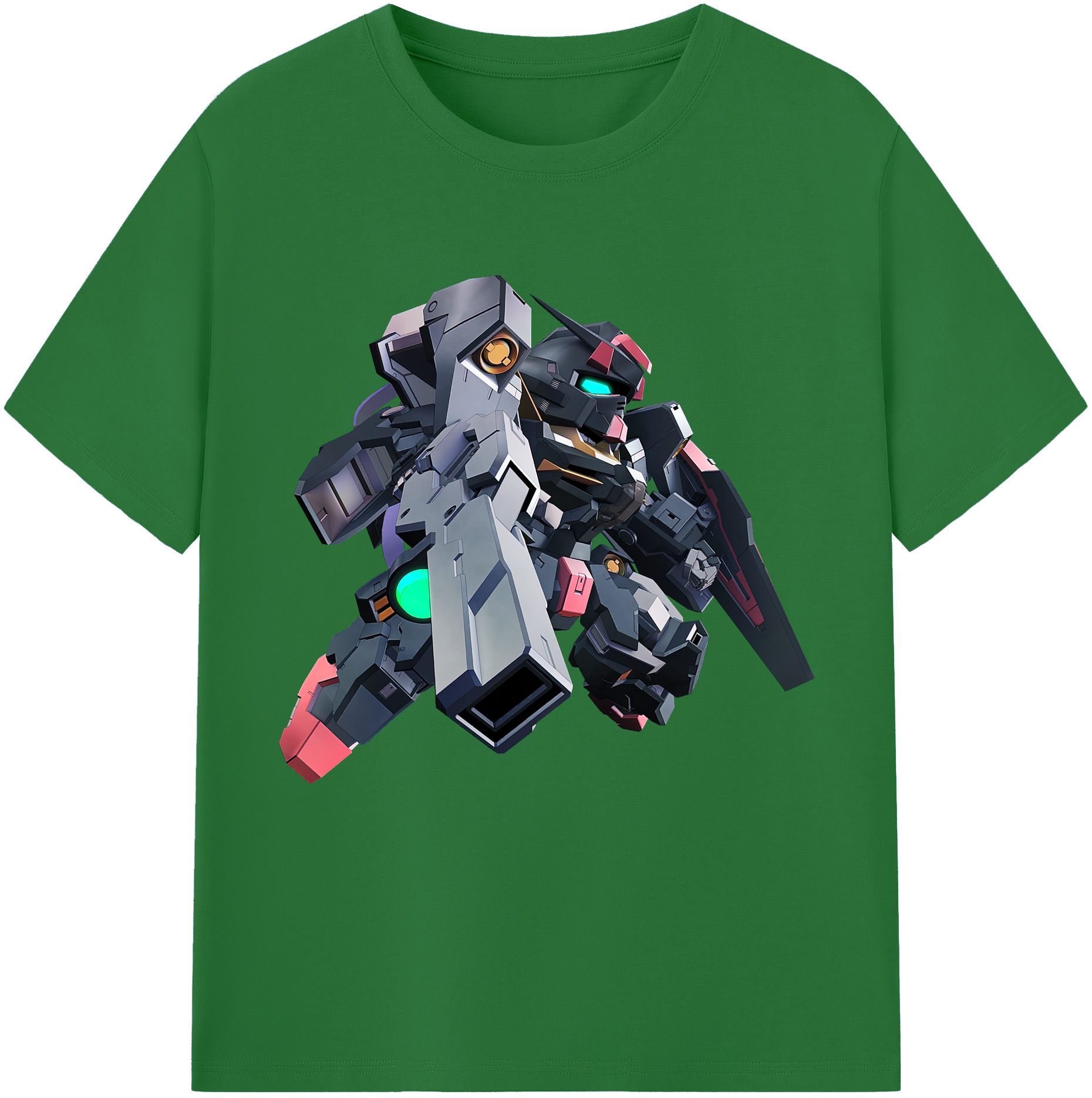 （画像用） 機動戦士ガンダム Mobile Suit Gundam 綿100％半袖Tシャツ（フロントプリント）