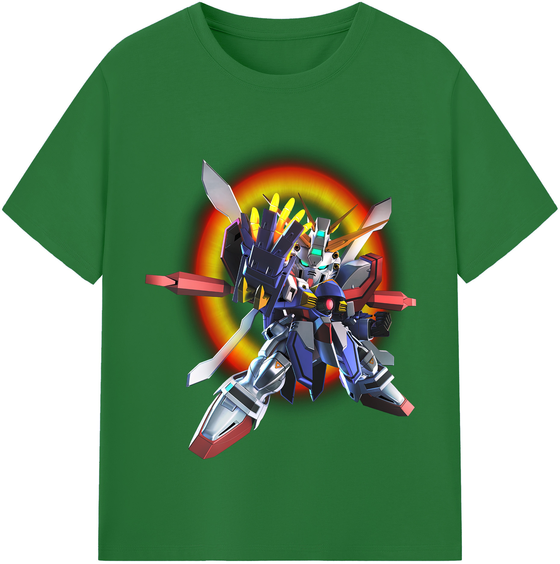 （画像用） 機動戦士ガンダム Mobile Suit Gundam 綿100％半袖Tシャツ（フロントプリント）