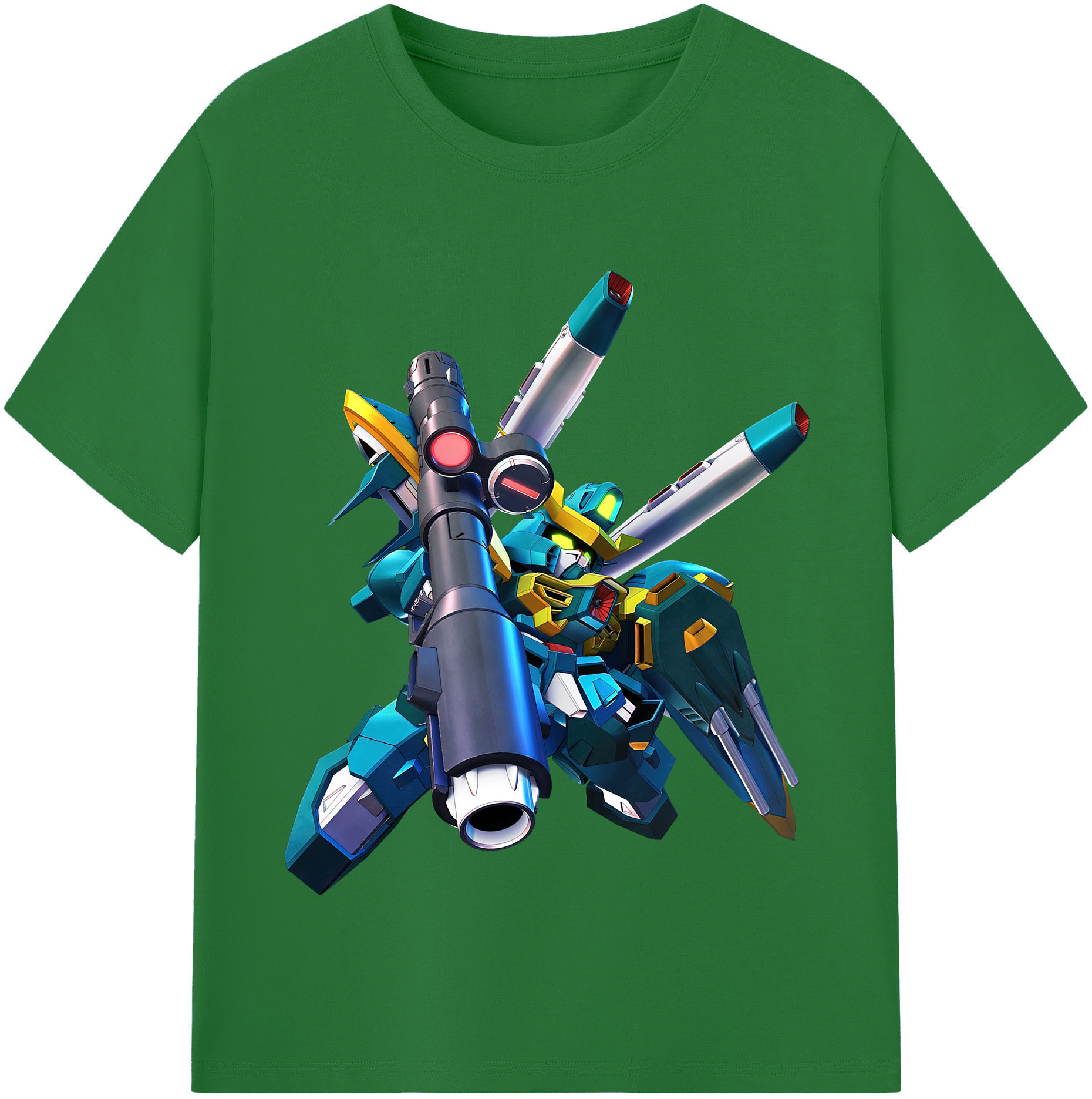 （画像用） 機動戦士ガンダム Mobile Suit Gundam 綿100％半袖Tシャツ（フロントプリント）