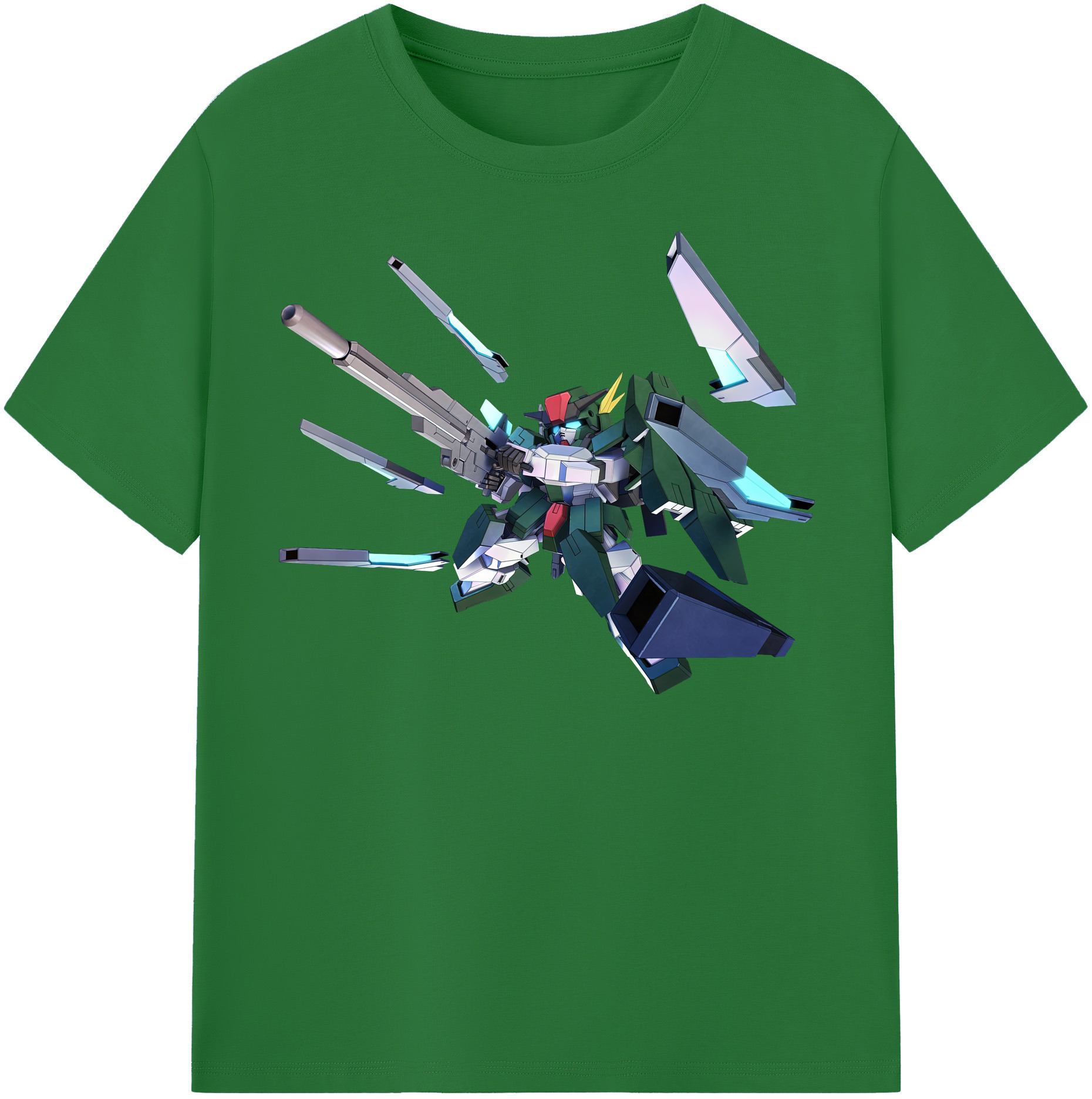 （画像用） 機動戦士ガンダム Mobile Suit Gundam 綿100％半袖Tシャツ（フロントプリント）