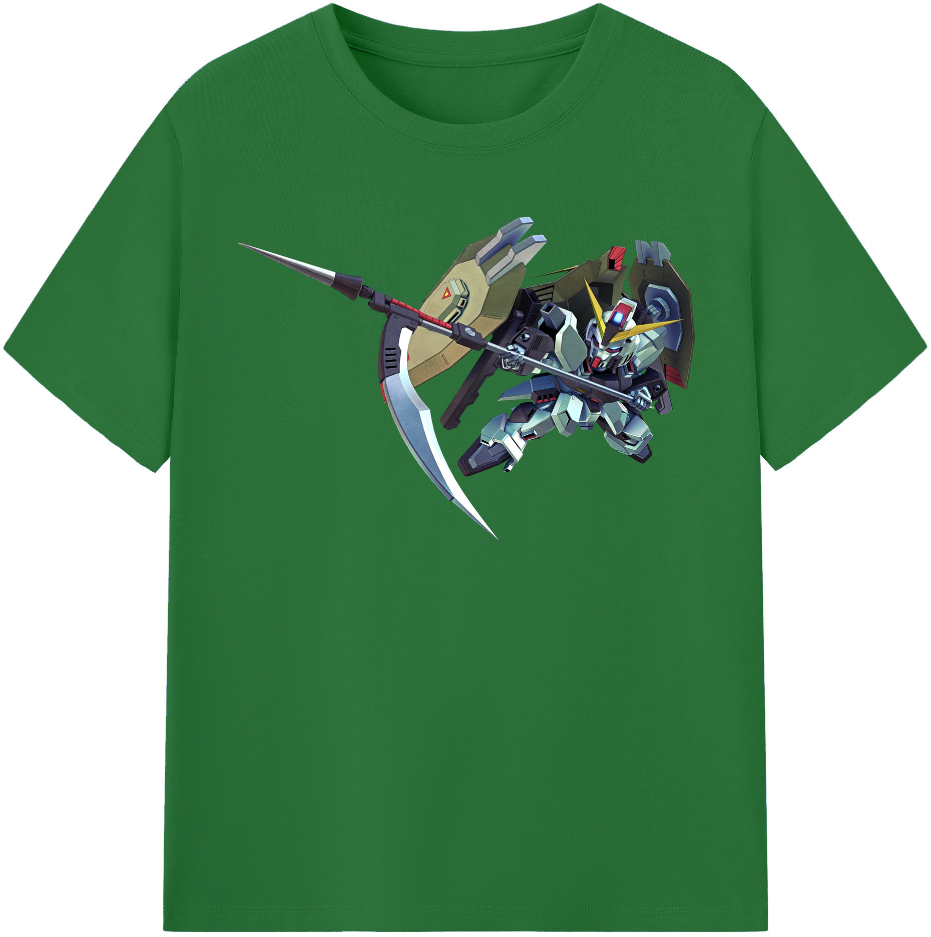 （画像用） 機動戦士ガンダム Mobile Suit Gundam 綿100％半袖Tシャツ（フロントプリント）