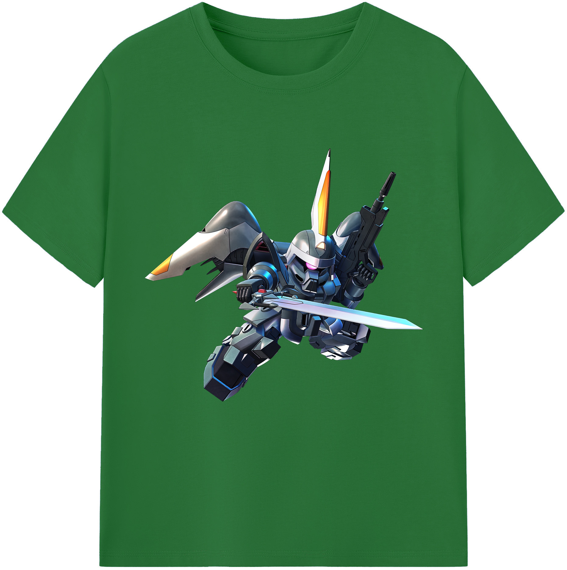 （画像用） 機動戦士ガンダム Mobile Suit Gundam 綿100％半袖Tシャツ（フロントプリント）