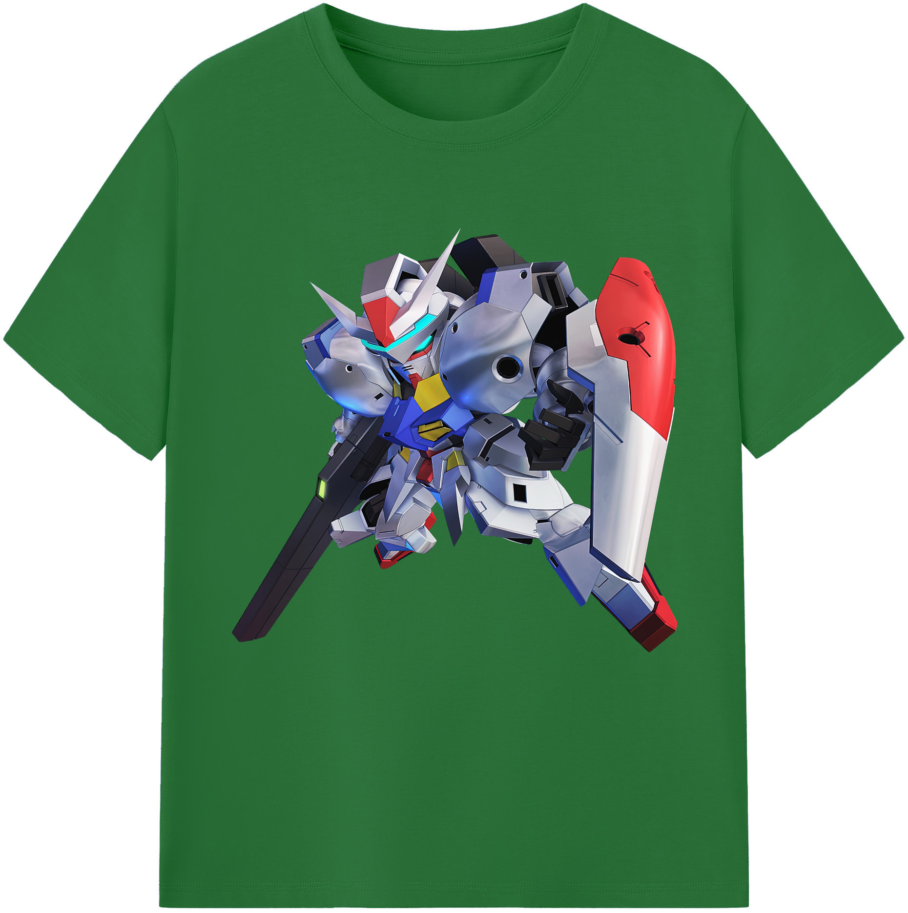 （画像用） 機動戦士ガンダム Mobile Suit Gundam 綿100％半袖Tシャツ（フロントプリント）