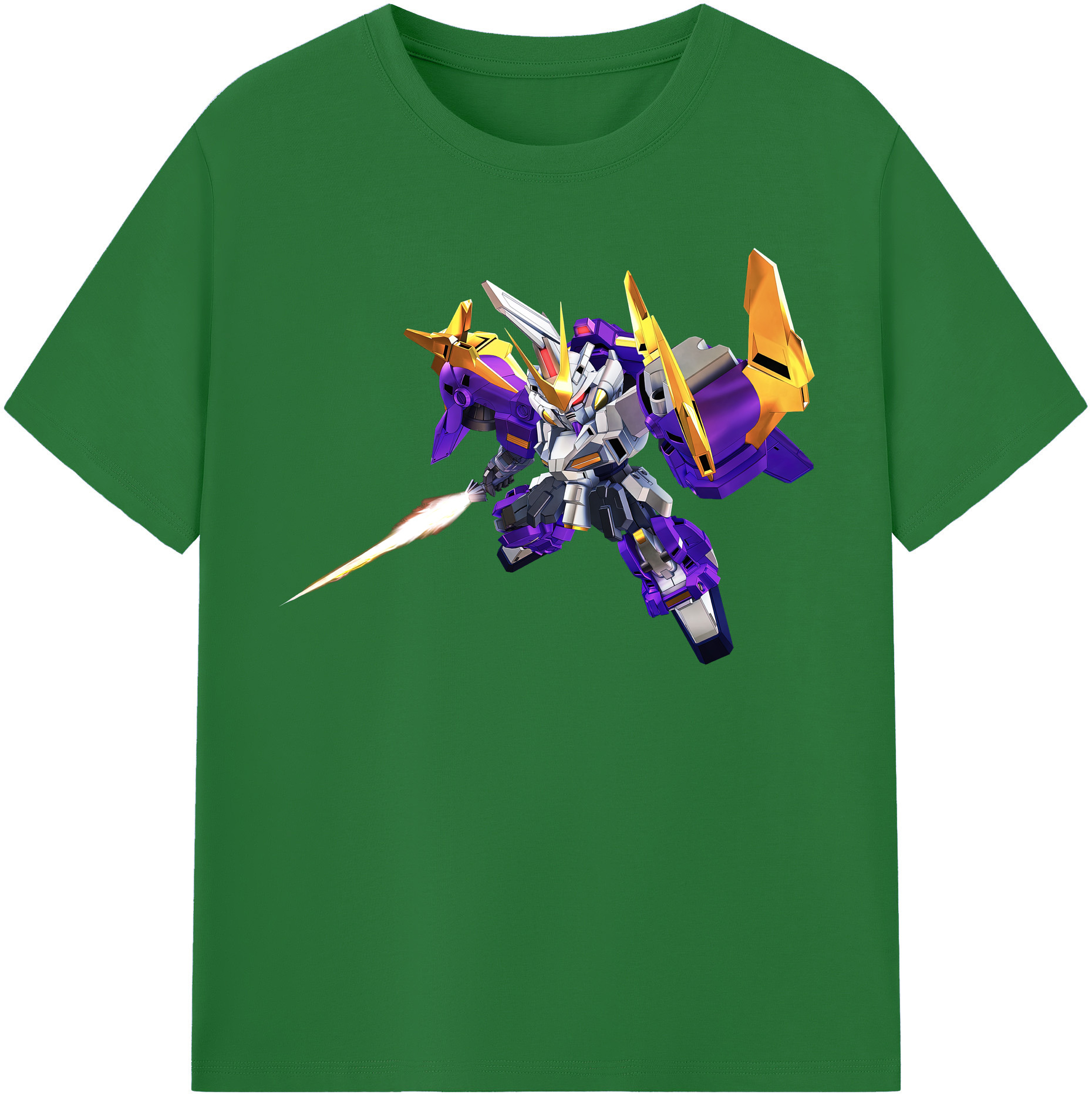 （画像用） 機動戦士ガンダム Mobile Suit Gundam 綿100％半袖Tシャツ（フロントプリント）