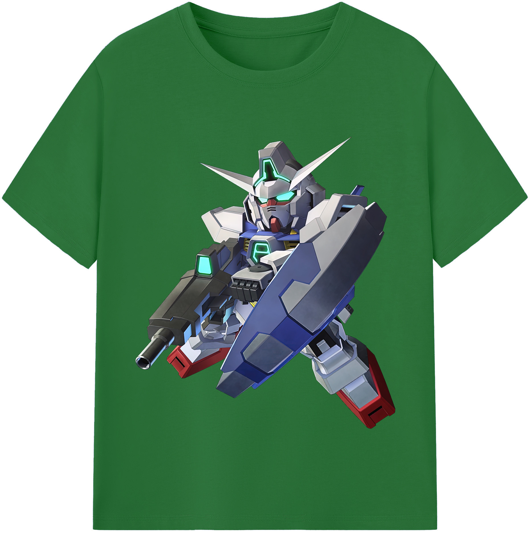 （画像用） 機動戦士ガンダム Mobile Suit Gundam 綿100％半袖Tシャツ（フロントプリント）