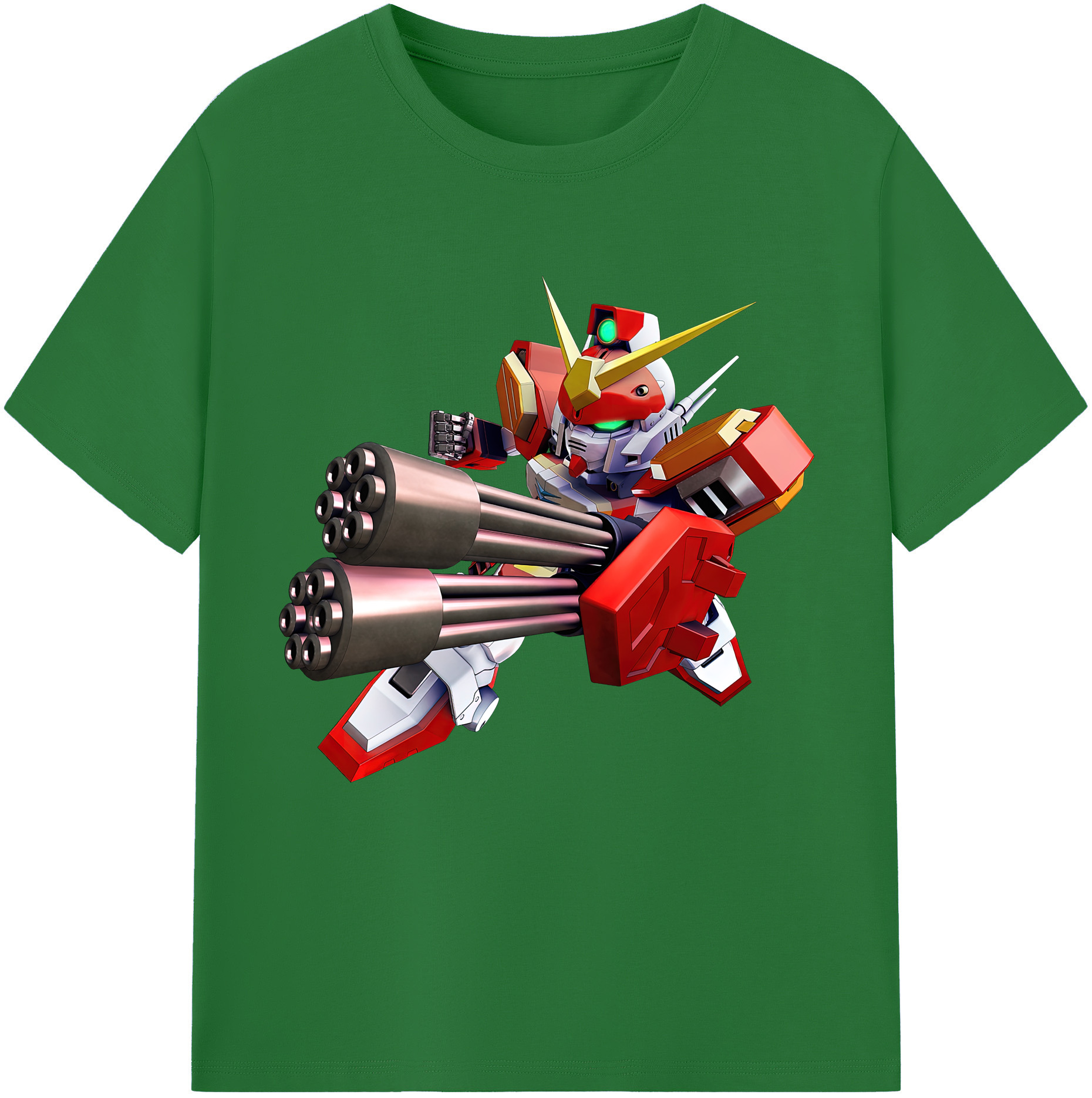 （画像用） 機動戦士ガンダム Mobile Suit Gundam 綿100％半袖Tシャツ（フロントプリント）