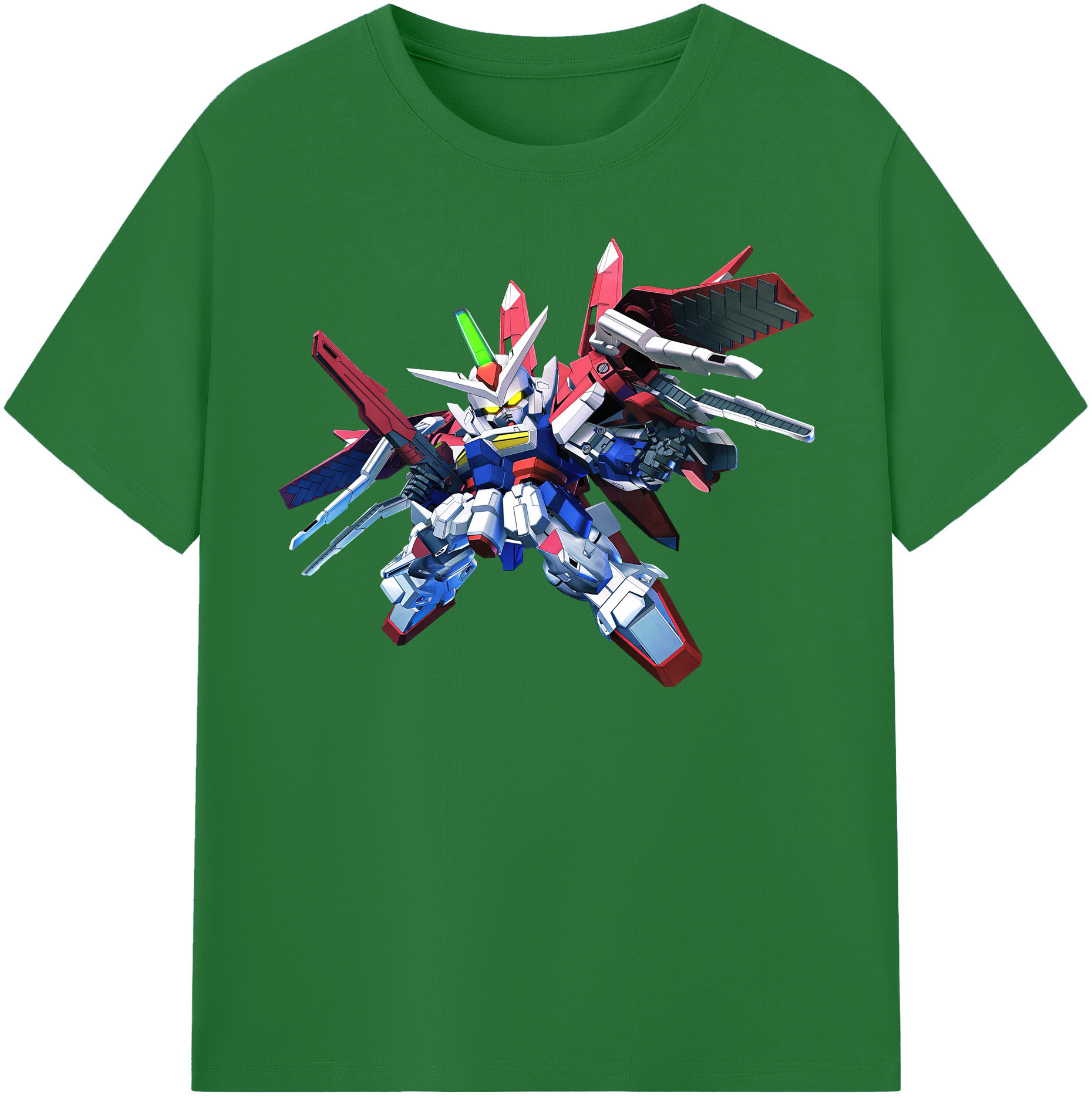 （画像用） 機動戦士ガンダム Mobile Suit Gundam 綿100％半袖Tシャツ（フロントプリント）