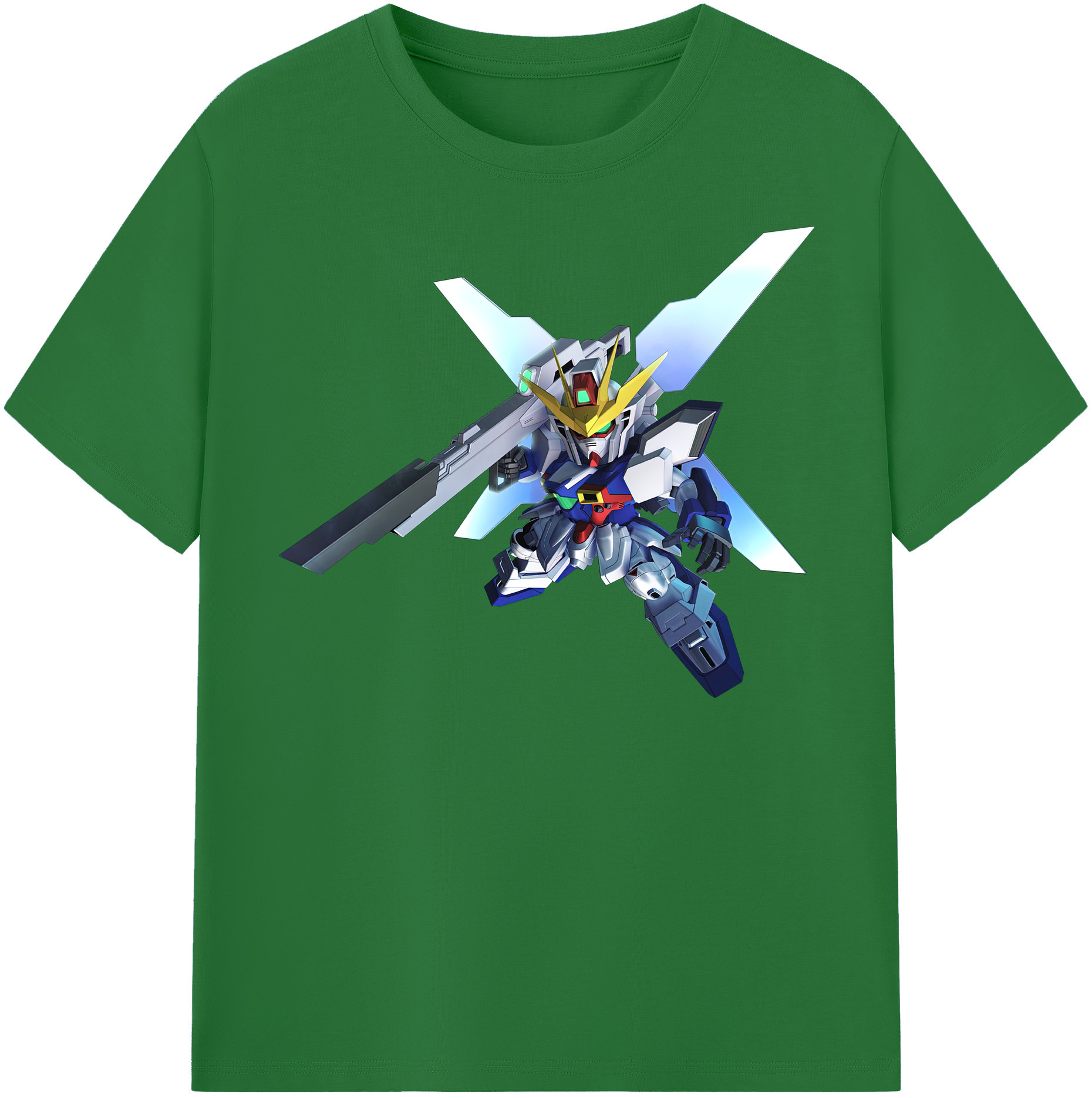 （画像用） 機動戦士ガンダム Mobile Suit Gundam 綿100％半袖Tシャツ（フロントプリント）