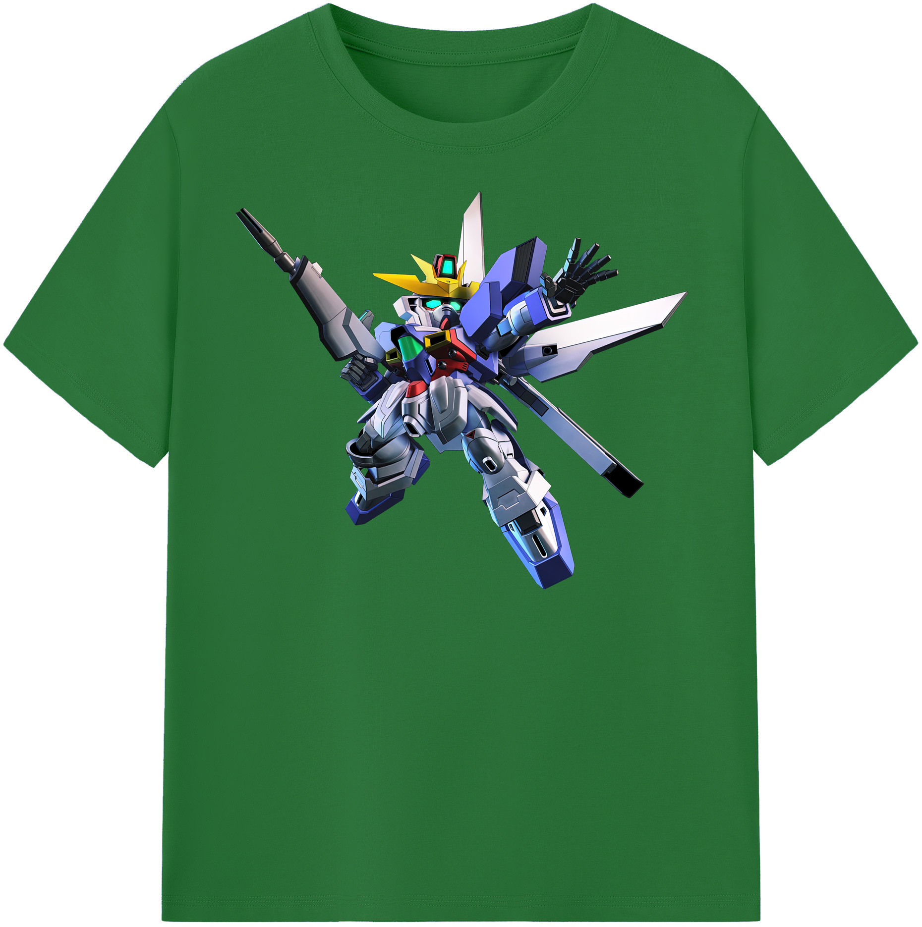 （画像用） 機動戦士ガンダム Mobile Suit Gundam 綿100％半袖Tシャツ（フロントプリント）