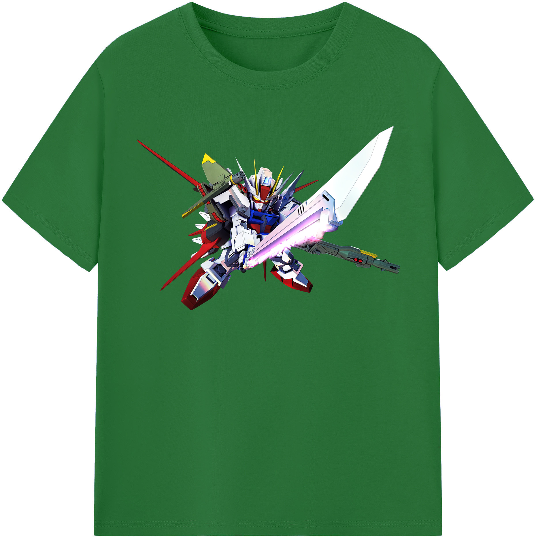 （画像用） 機動戦士ガンダム Mobile Suit Gundam 綿100％半袖Tシャツ（フロントプリント）