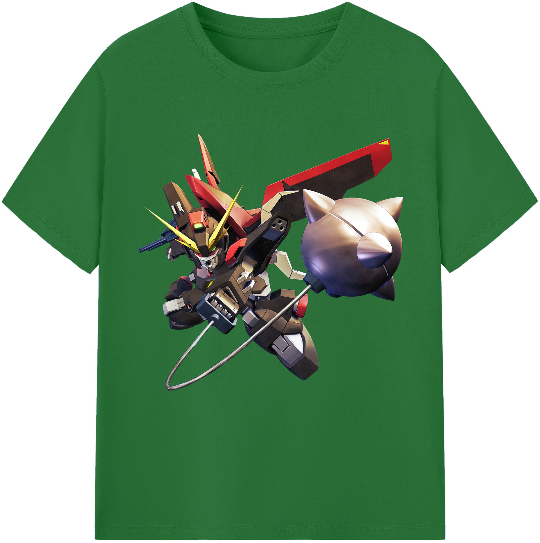 （画像用） 機動戦士ガンダム Mobile Suit Gundam 綿100％半袖Tシャツ（フロントプリント）