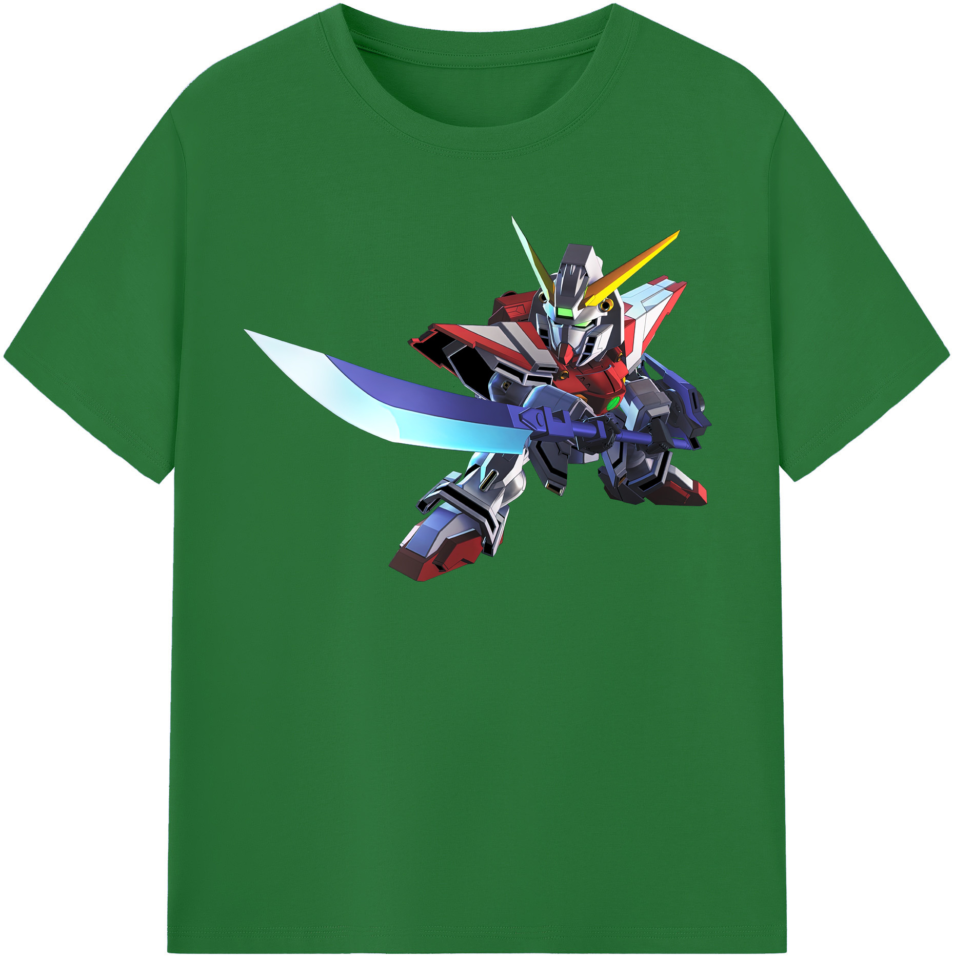 （画像用） 機動戦士ガンダム Mobile Suit Gundam 綿100％半袖Tシャツ（フロントプリント）