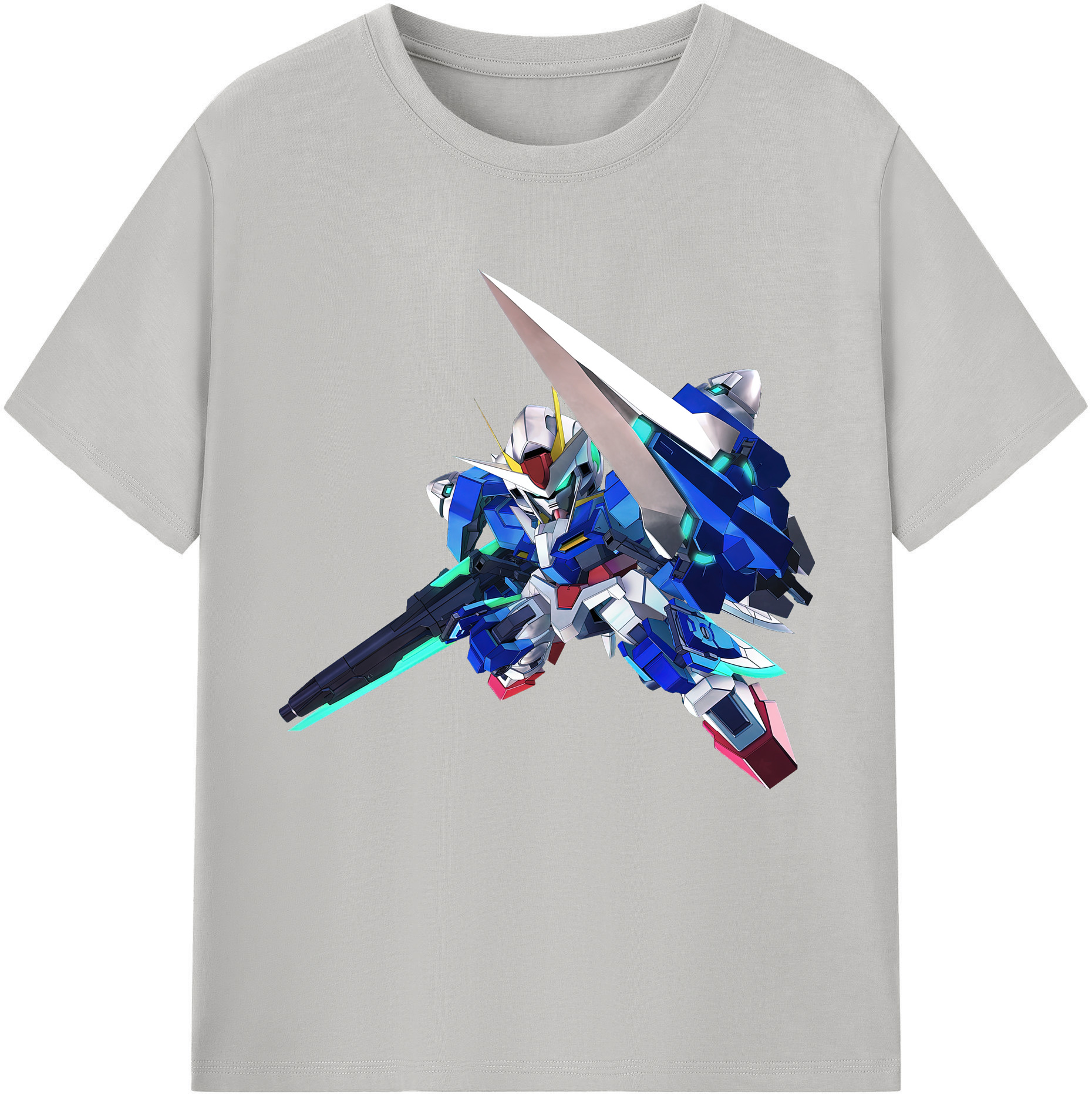 （画像用） 機動戦士ガンダム Mobile Suit Gundam 綿100％半袖Tシャツ（フロントプリント）