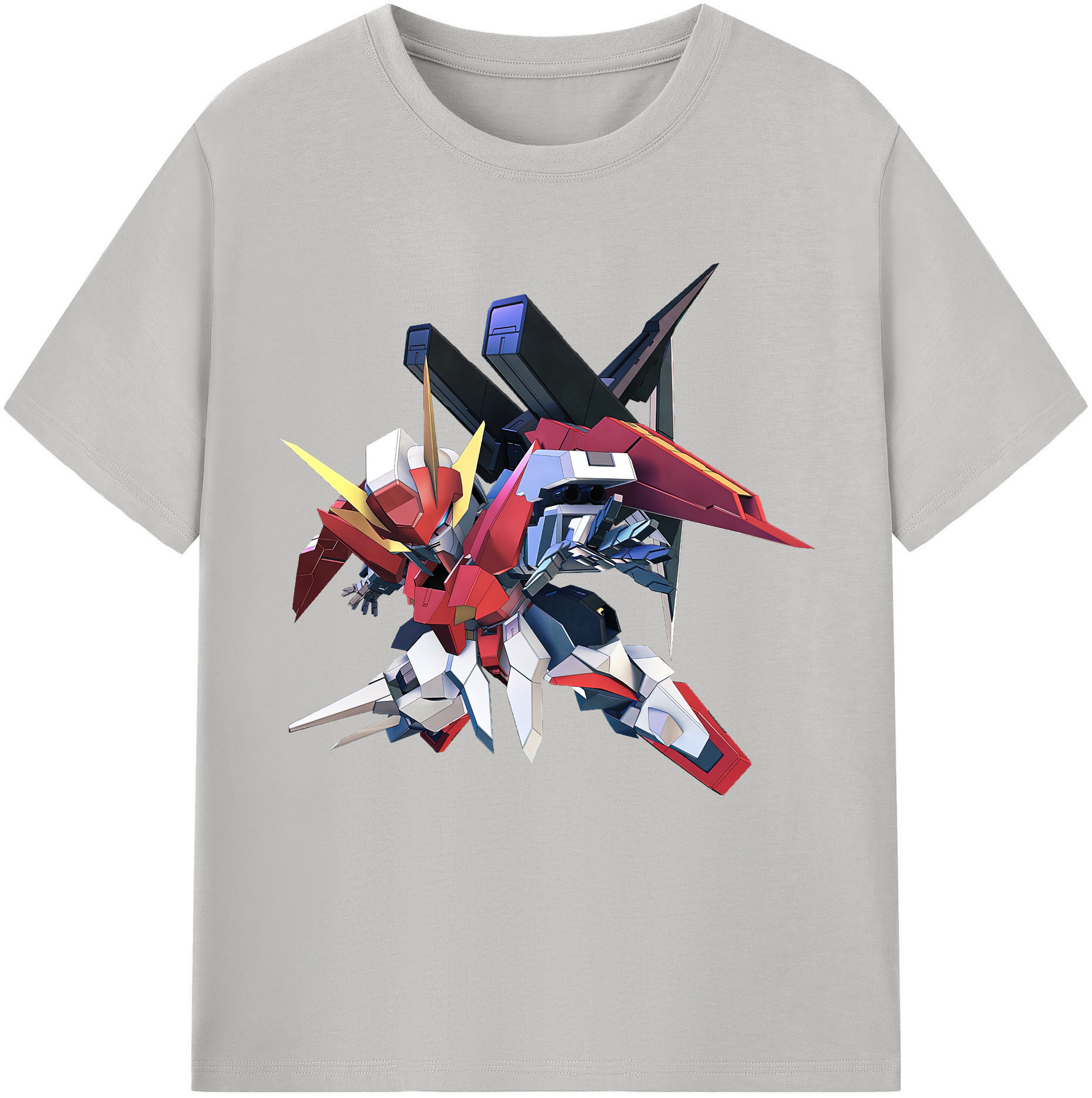 （画像用） 機動戦士ガンダム Mobile Suit Gundam 綿100％半袖Tシャツ（フロントプリント）