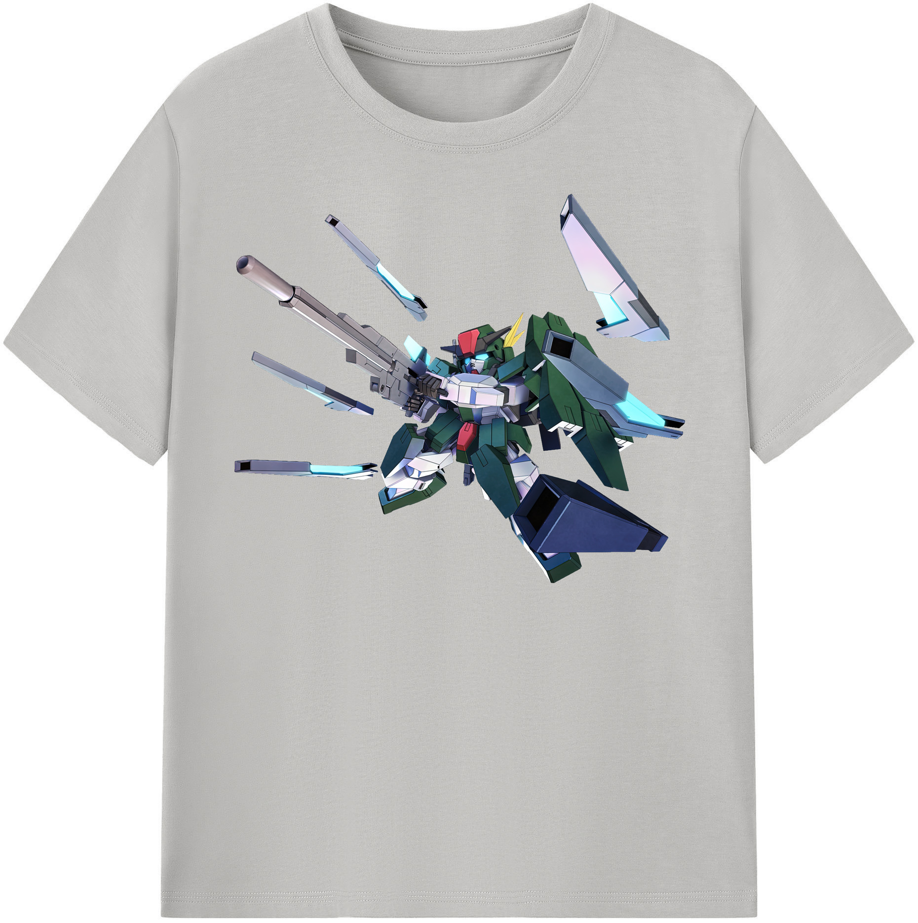 （画像用） 機動戦士ガンダム Mobile Suit Gundam 綿100％半袖Tシャツ（フロントプリント）