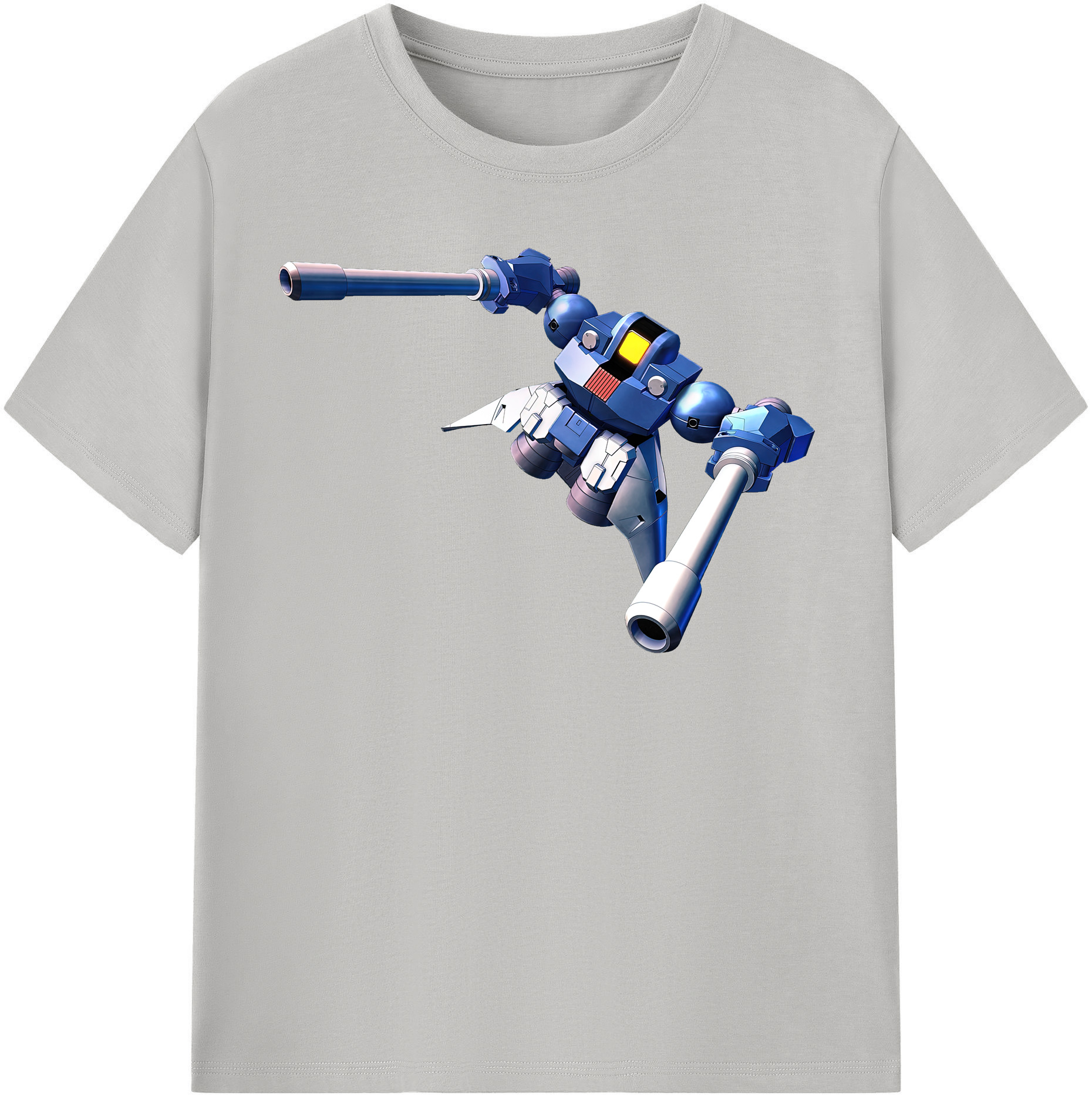 （画像用） 機動戦士ガンダム Mobile Suit Gundam 綿100％半袖Tシャツ（フロントプリント）