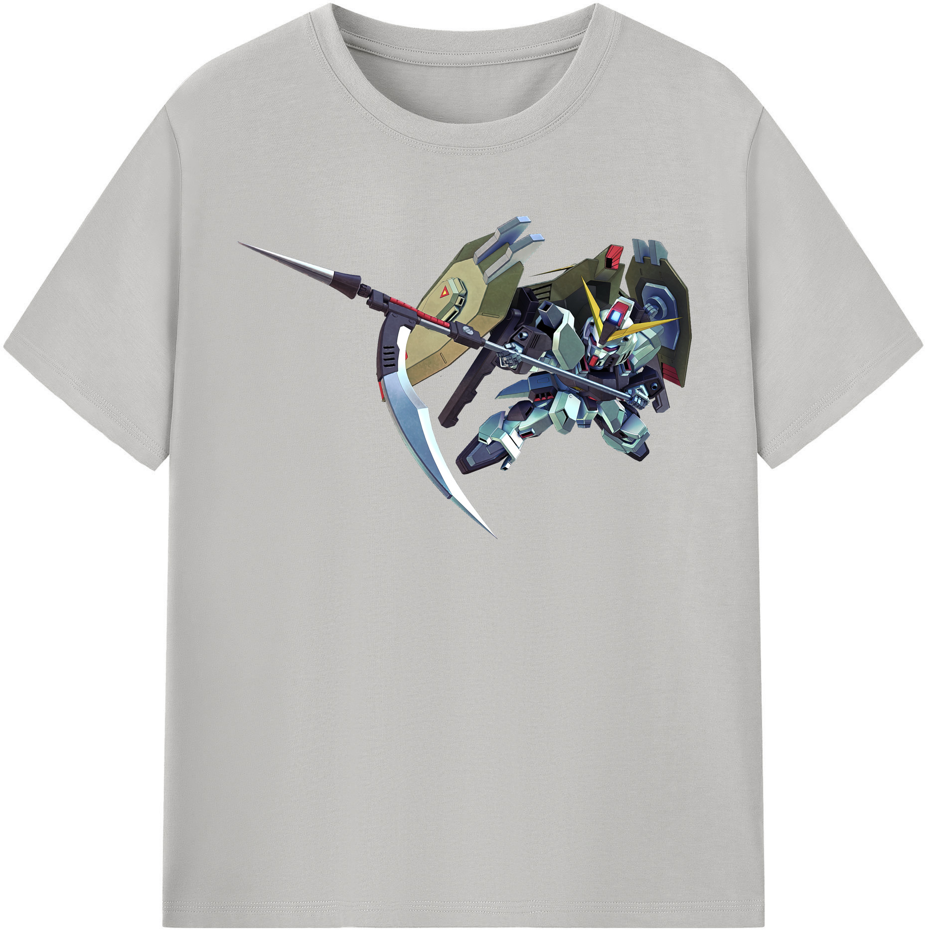 （画像用） 機動戦士ガンダム Mobile Suit Gundam 綿100％半袖Tシャツ（フロントプリント）