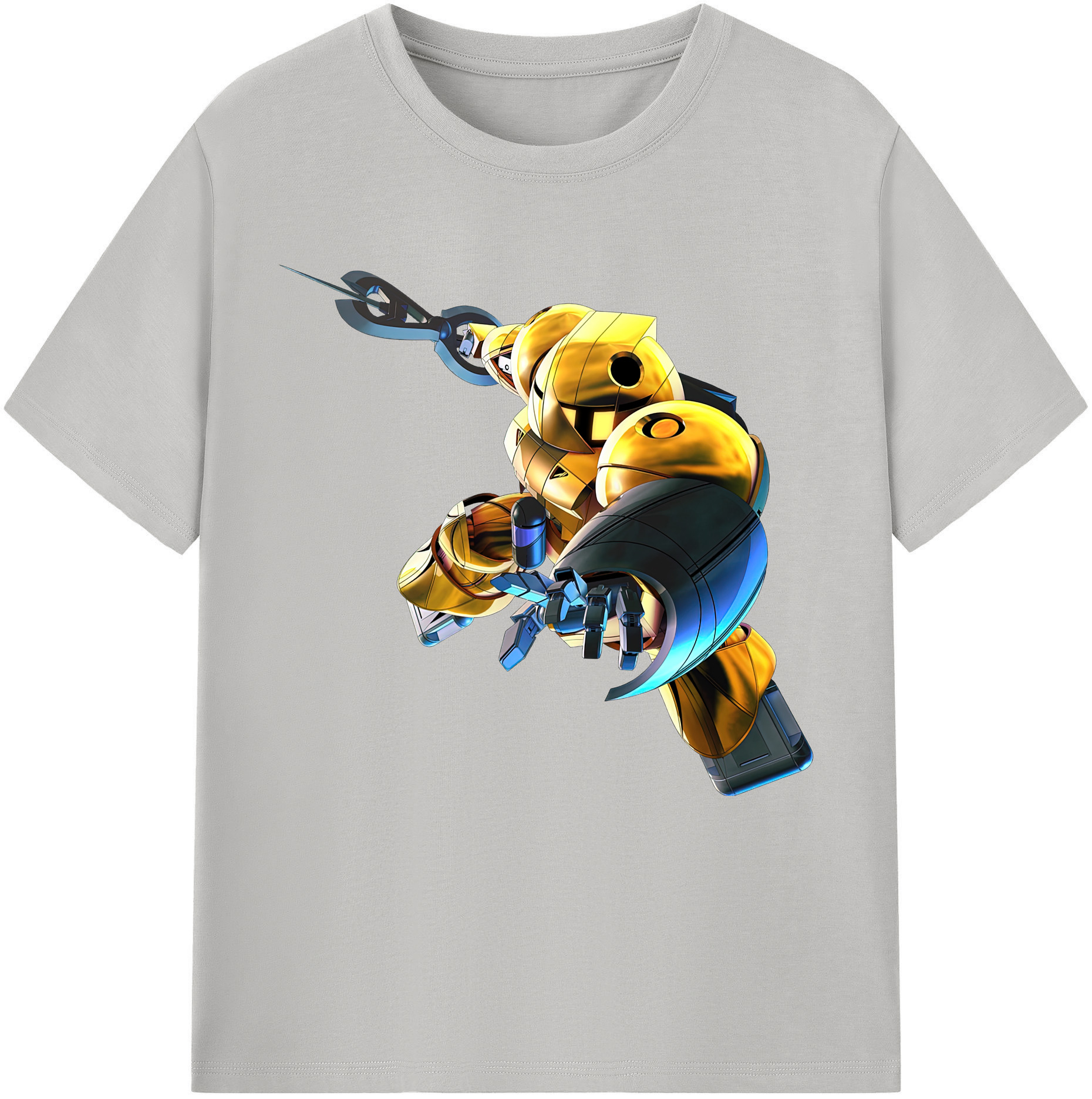 （画像用） 機動戦士ガンダム Mobile Suit Gundam 綿100％半袖Tシャツ（フロントプリント）