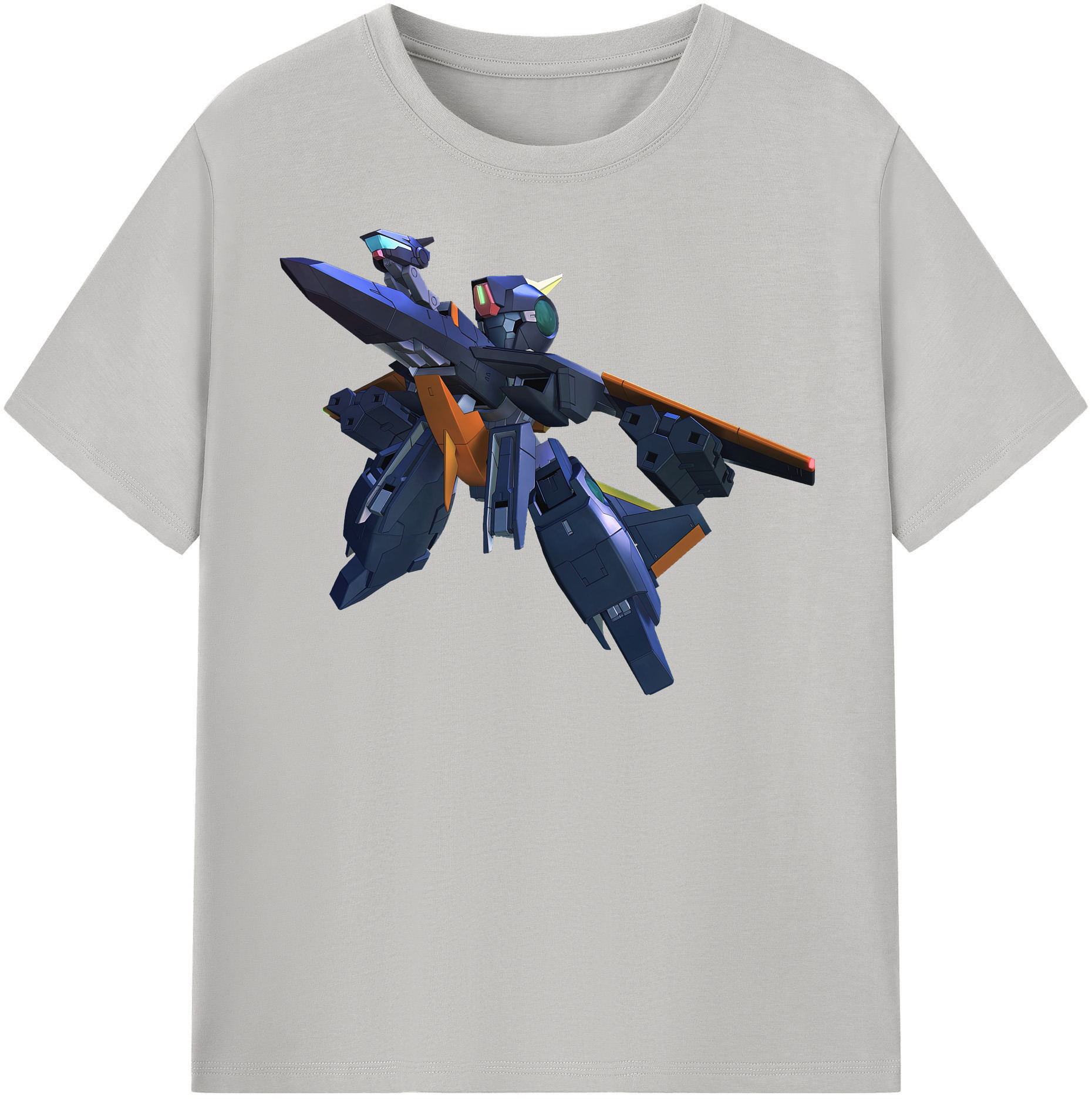 （画像用） 機動戦士ガンダム Mobile Suit Gundam 綿100％半袖Tシャツ（フロントプリント）