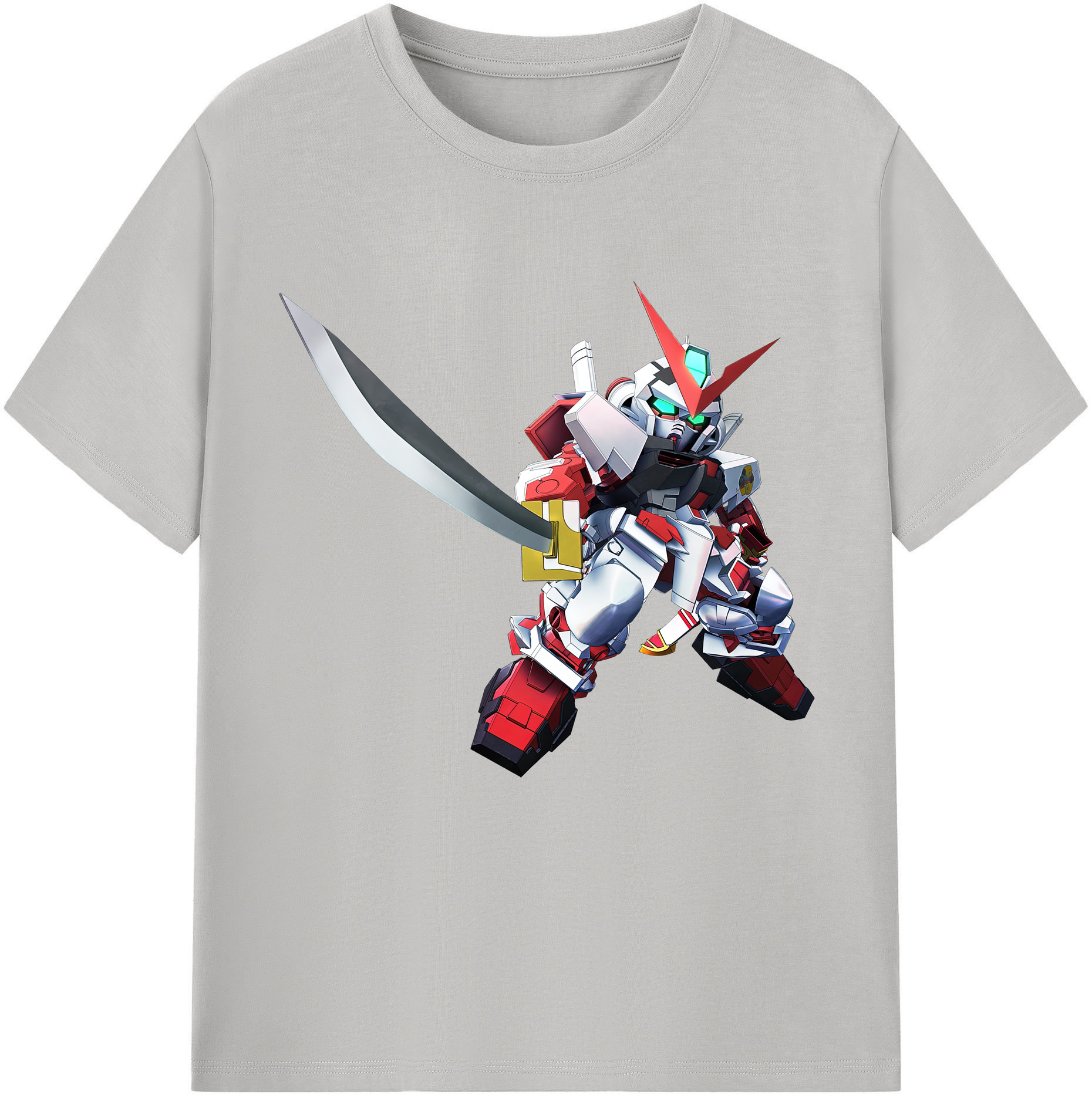 （画像用） 機動戦士ガンダム Mobile Suit Gundam 綿100％半袖Tシャツ（フロントプリント）