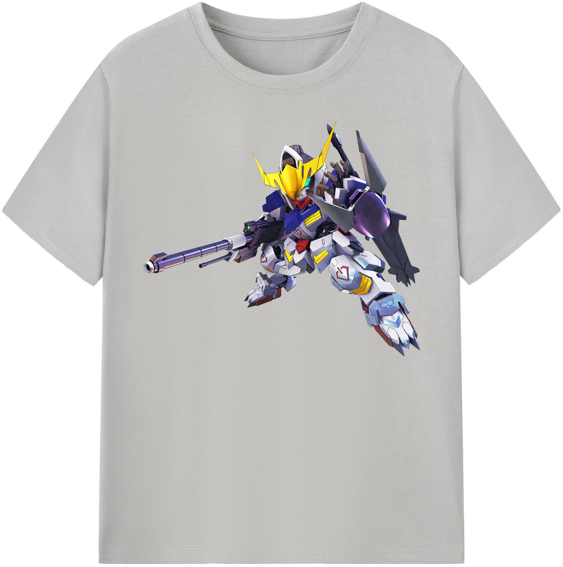 （画像用） 機動戦士ガンダム Mobile Suit Gundam 綿100％半袖Tシャツ（フロントプリント）