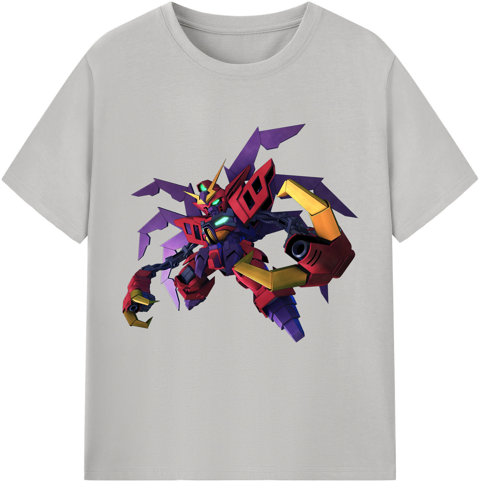 （画像用） 機動戦士ガンダム Mobile Suit Gundam 綿100％半袖Tシャツ（フロントプリント）