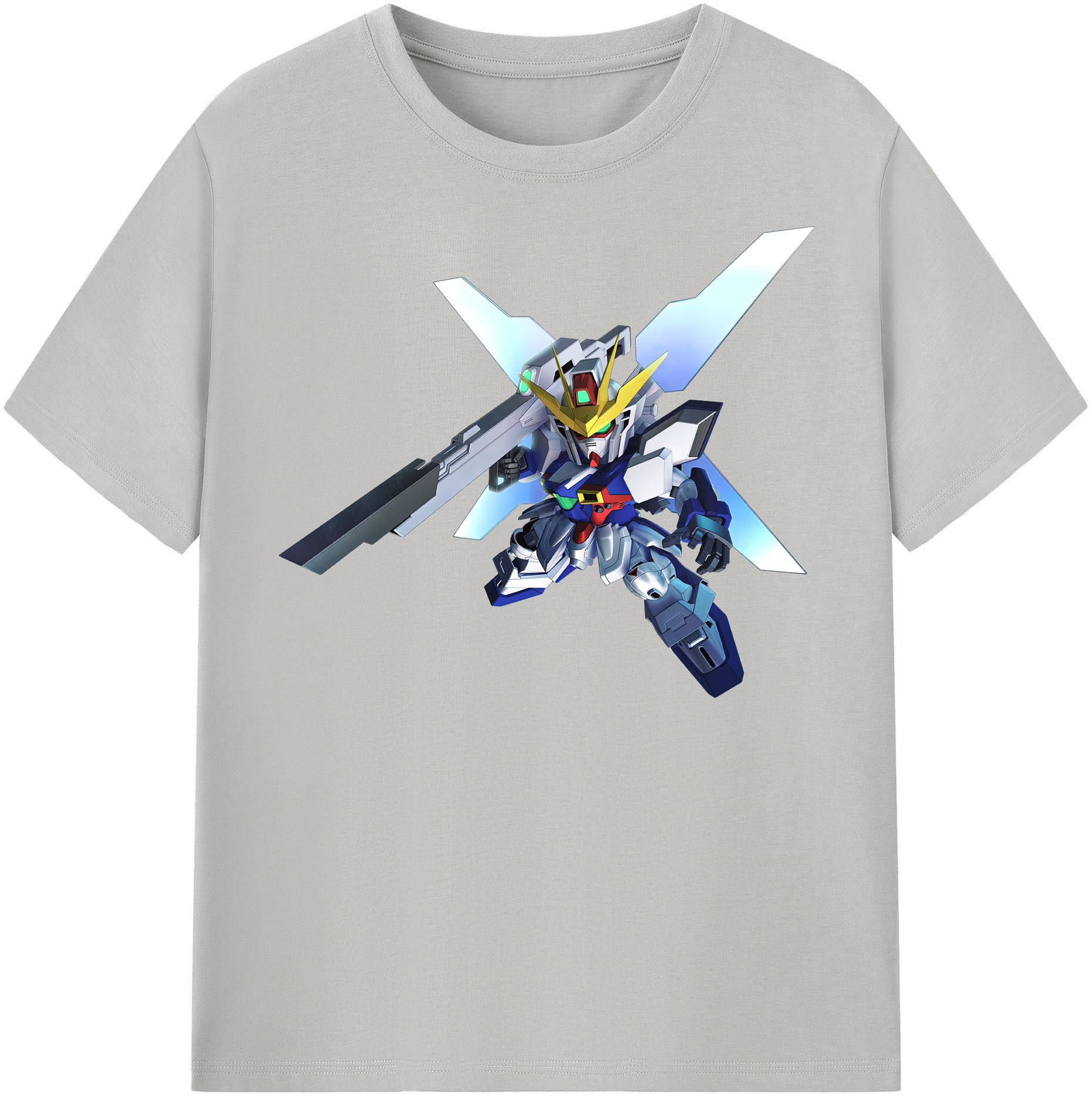 （画像用） 機動戦士ガンダム Mobile Suit Gundam 綿100％半袖Tシャツ（フロントプリント）