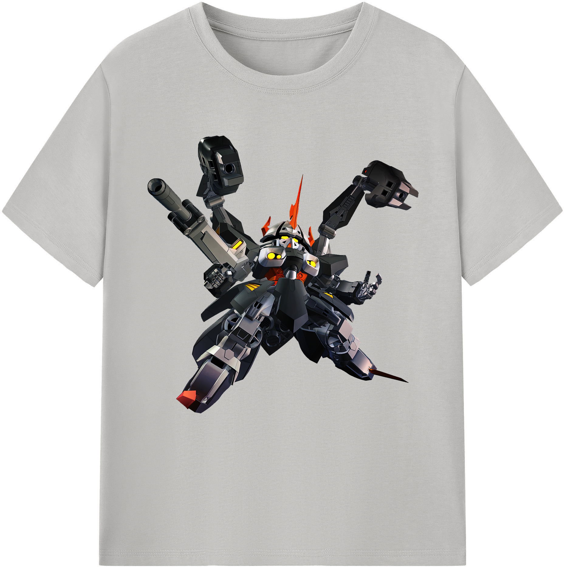 （画像用） 機動戦士ガンダム Mobile Suit Gundam 綿100％半袖Tシャツ（フロントプリント）