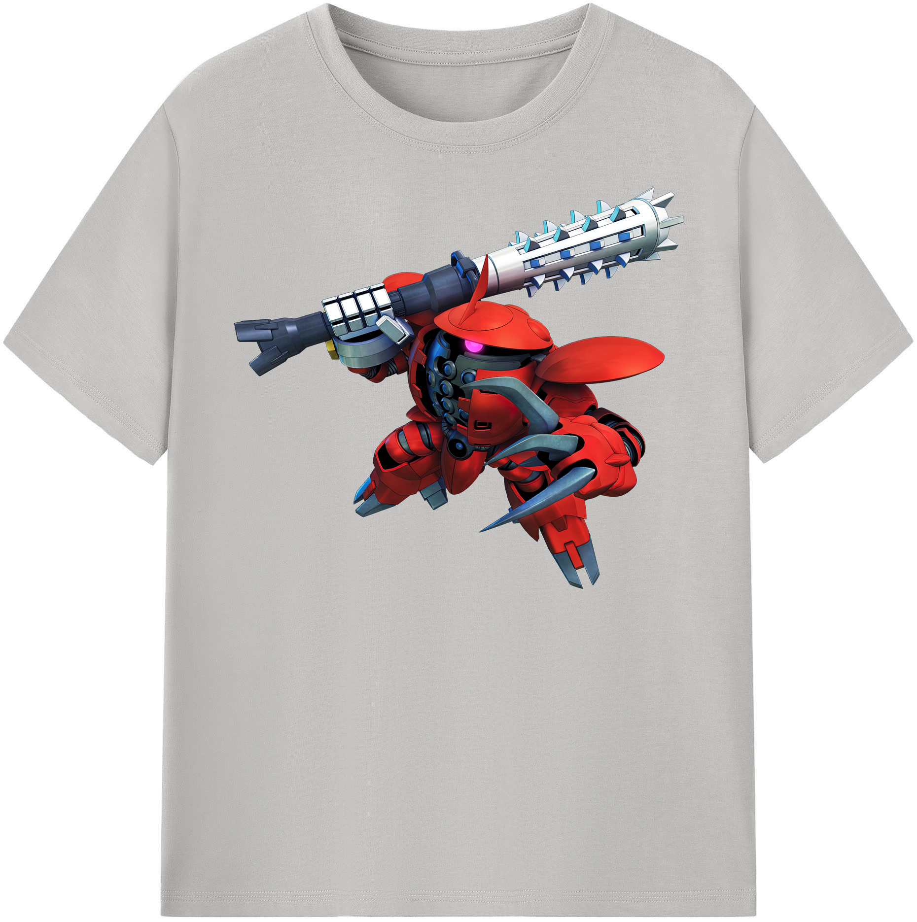 （画像用） 機動戦士ガンダム Mobile Suit Gundam 綿100％半袖Tシャツ（フロントプリント）
