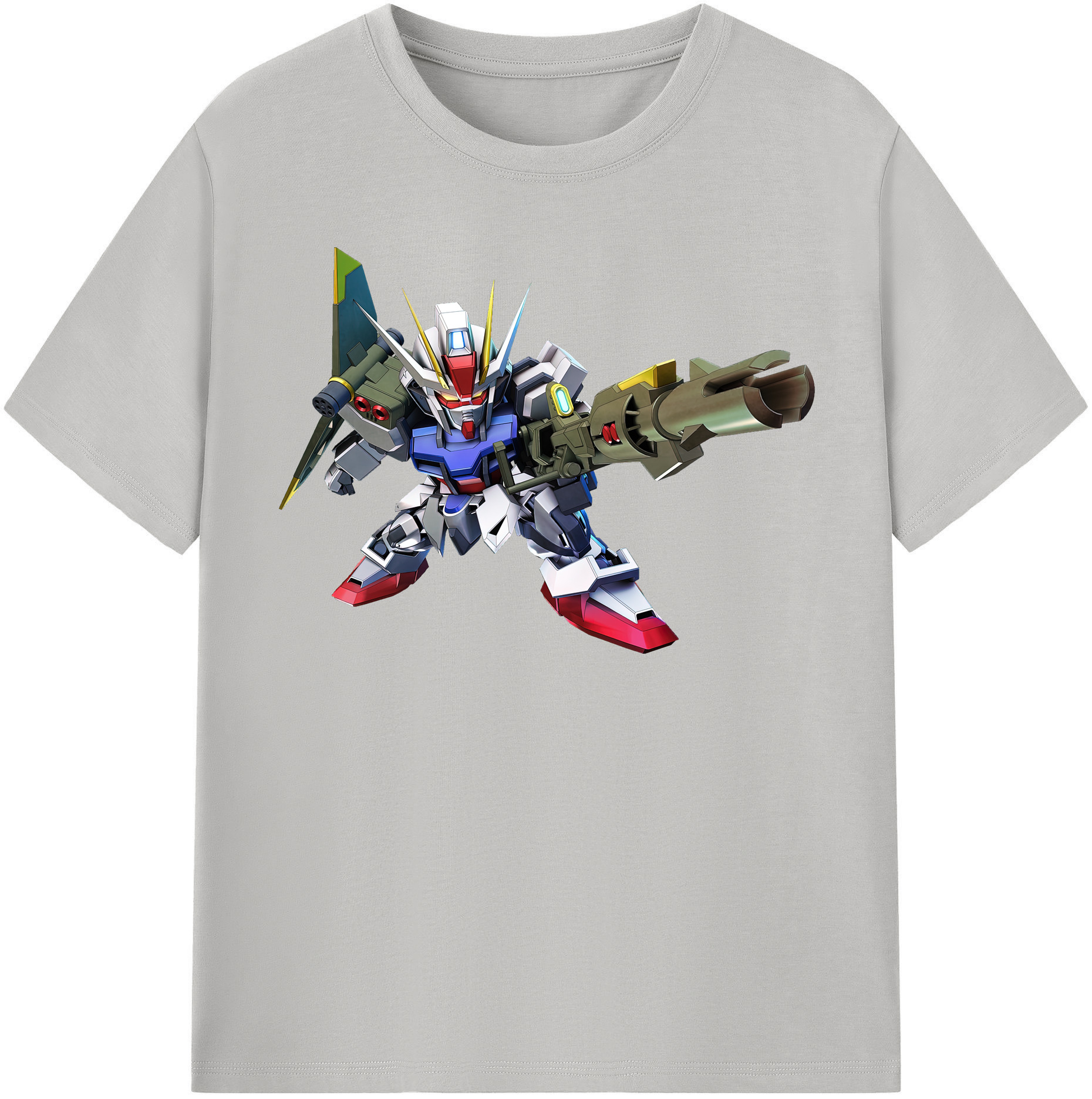 （画像用） 機動戦士ガンダム Mobile Suit Gundam 綿100％半袖Tシャツ（フロントプリント）