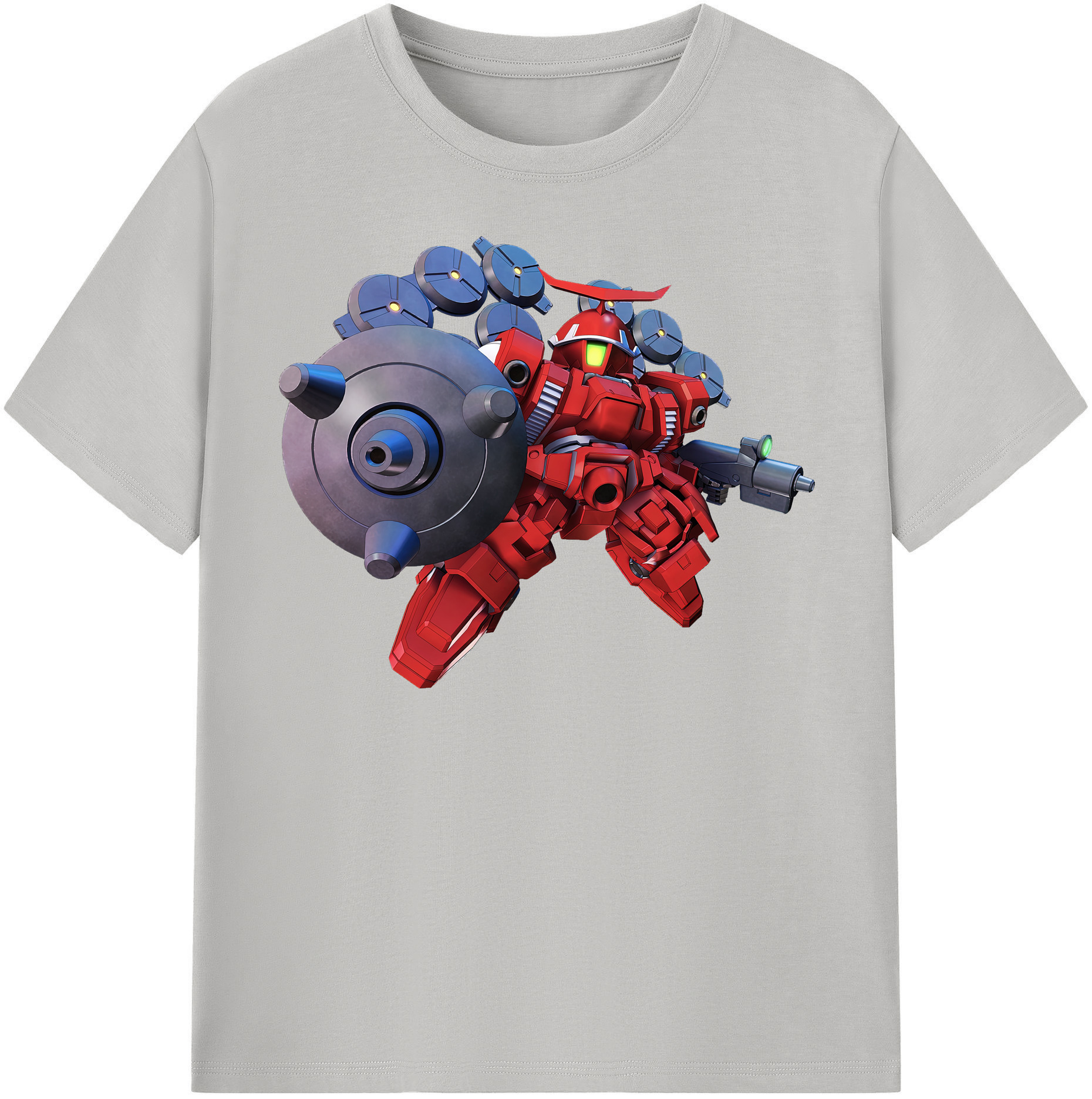 （画像用） 機動戦士ガンダム Mobile Suit Gundam 綿100％半袖Tシャツ（フロントプリント）