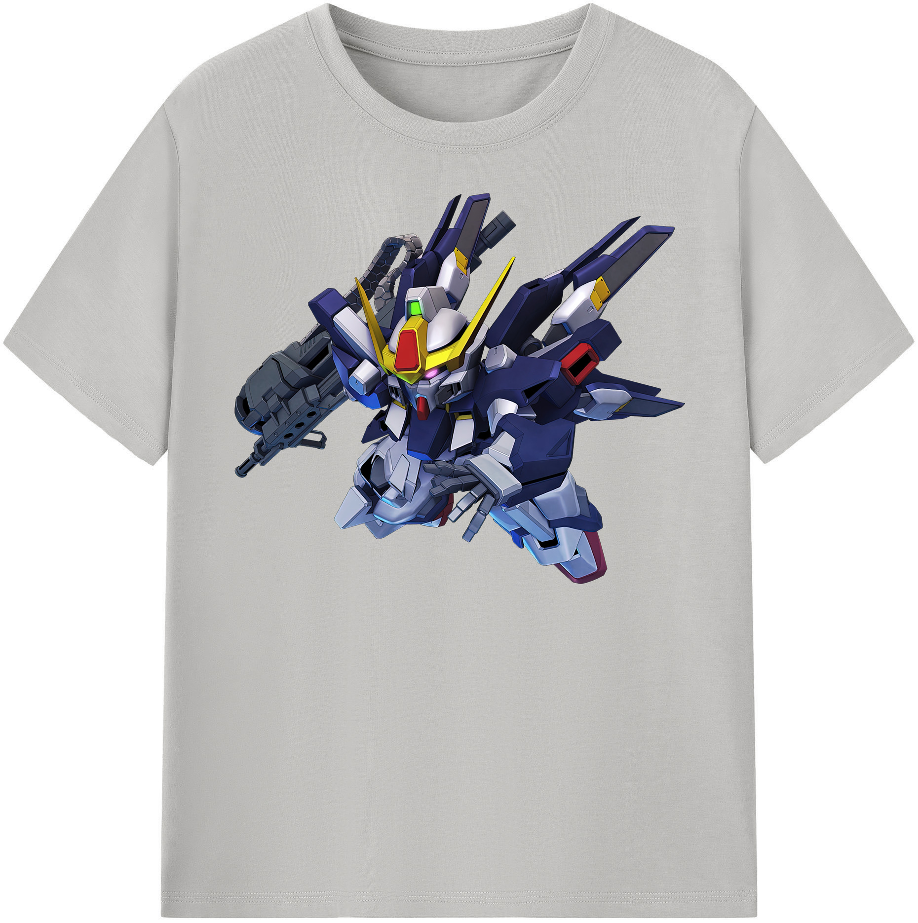 （画像用） 機動戦士ガンダム Mobile Suit Gundam 綿100％半袖Tシャツ（フロントプリント）
