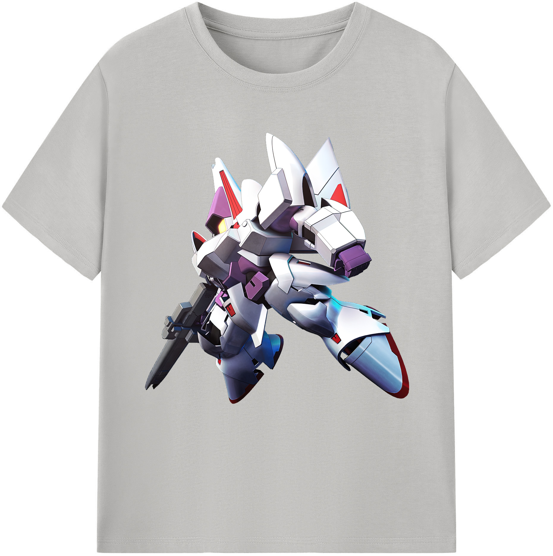 （画像用） 機動戦士ガンダム Mobile Suit Gundam 綿100％半袖Tシャツ（フロントプリント）