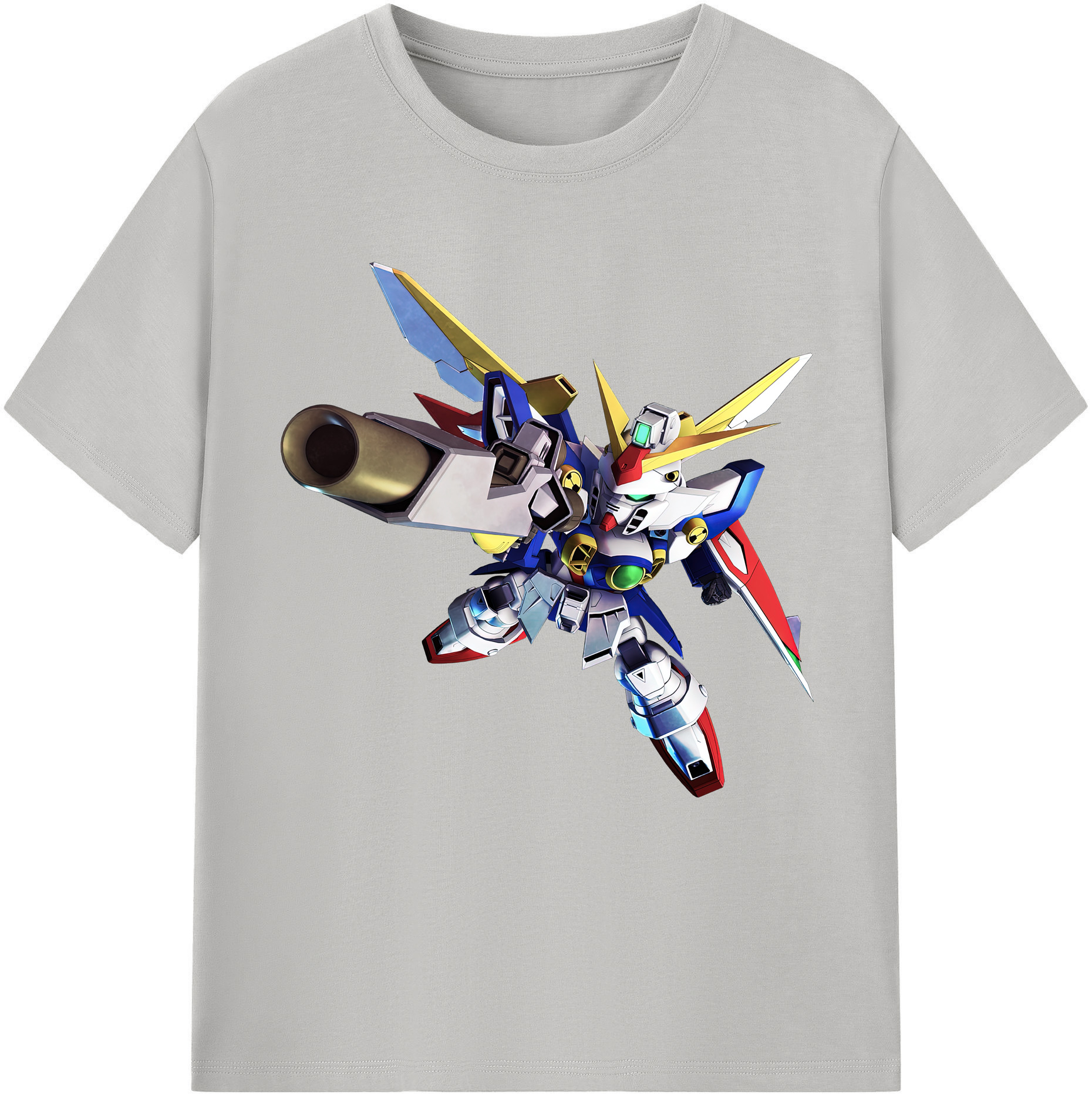 （画像用） 機動戦士ガンダム Mobile Suit Gundam 綿100％半袖Tシャツ（フロントプリント）