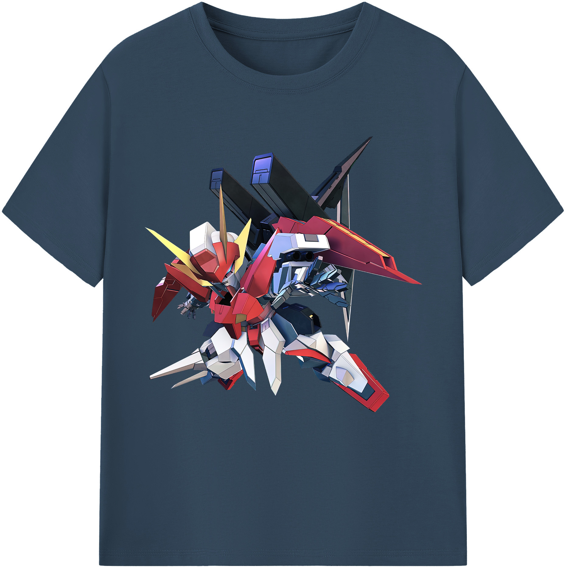 （画像用） 機動戦士ガンダム Mobile Suit Gundam 綿100％半袖Tシャツ（フロントプリント）