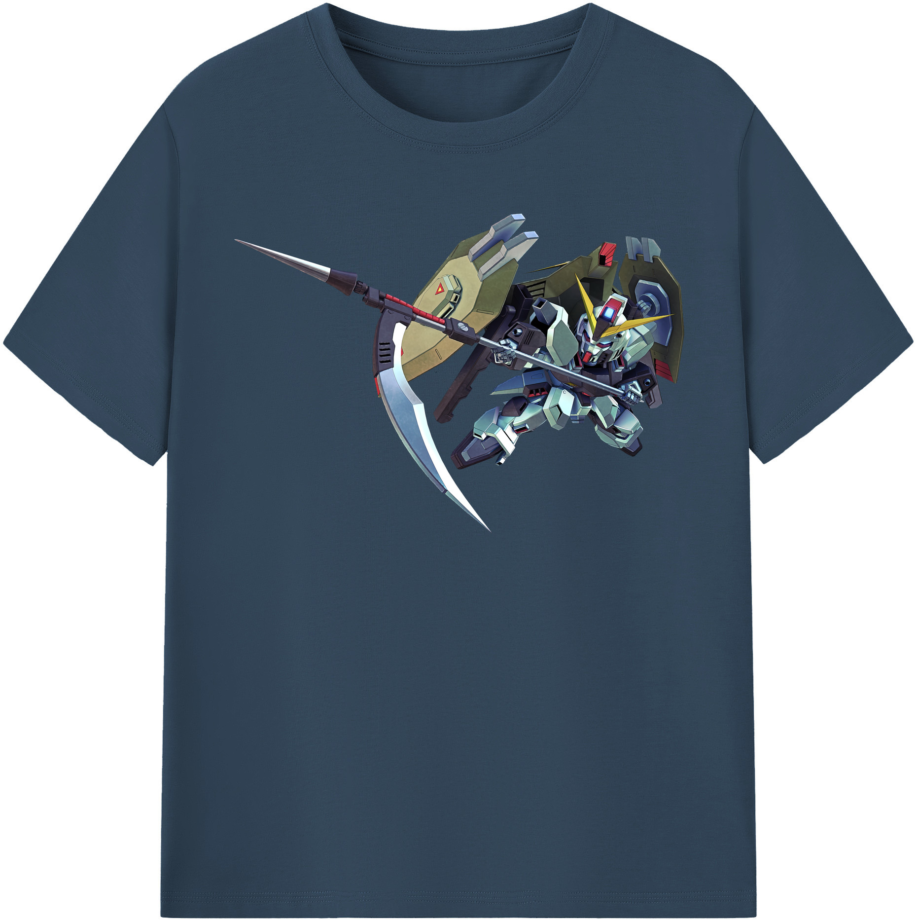 （画像用） 機動戦士ガンダム Mobile Suit Gundam 綿100％半袖Tシャツ（フロントプリント）