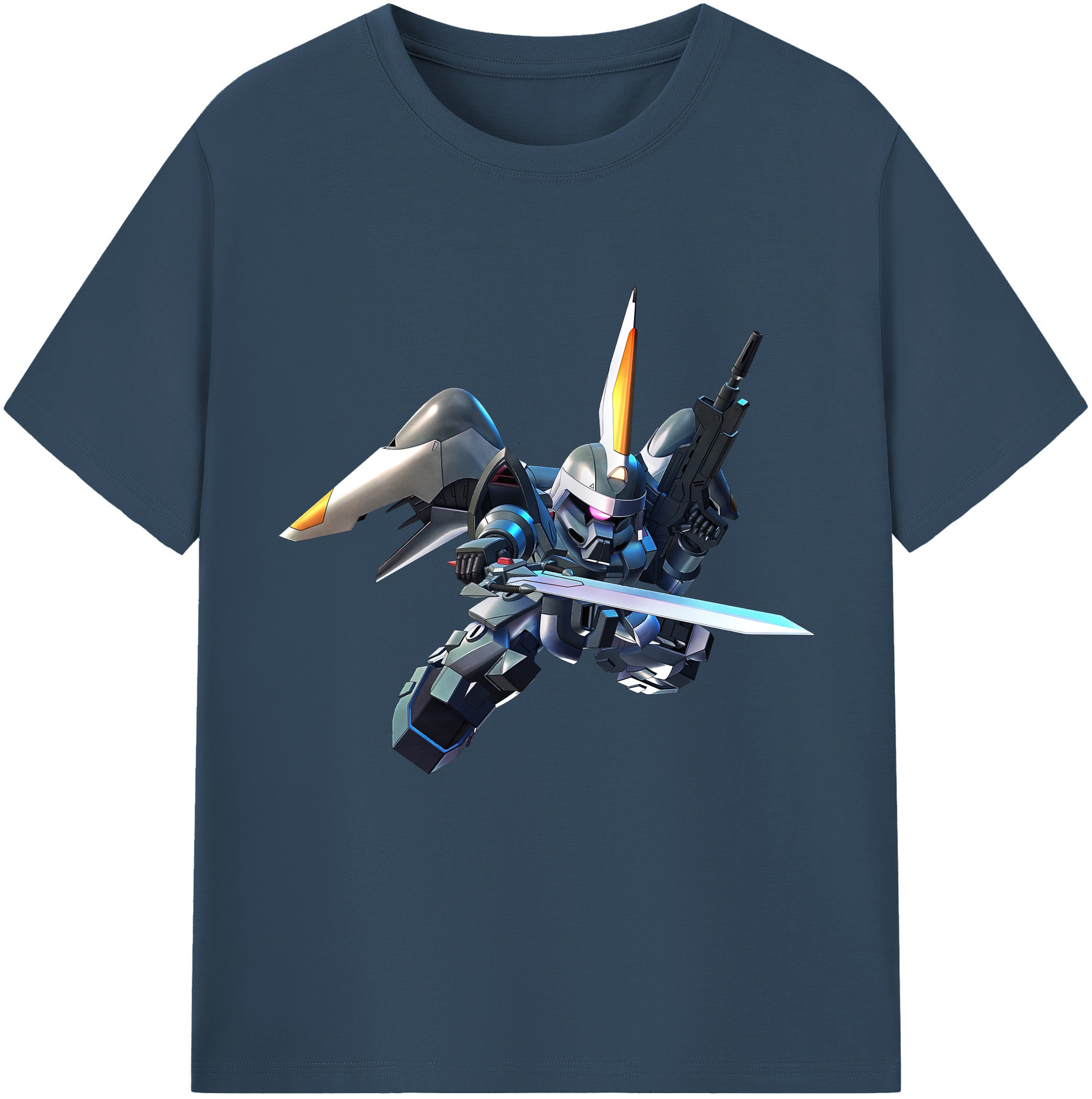 （画像用） 機動戦士ガンダム Mobile Suit Gundam 綿100％半袖Tシャツ（フロントプリント）