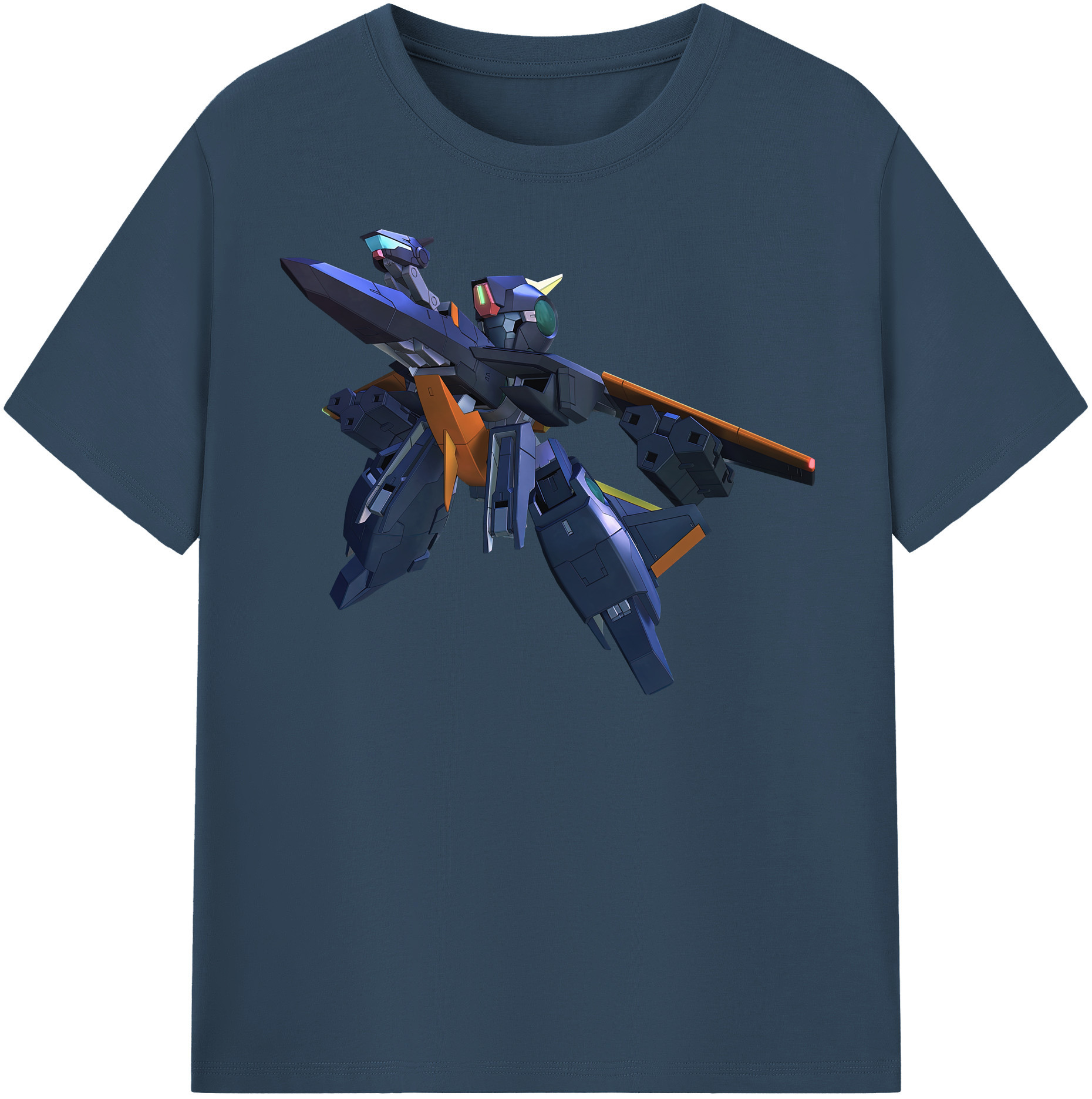 （画像用） 機動戦士ガンダム Mobile Suit Gundam 綿100％半袖Tシャツ（フロントプリント）