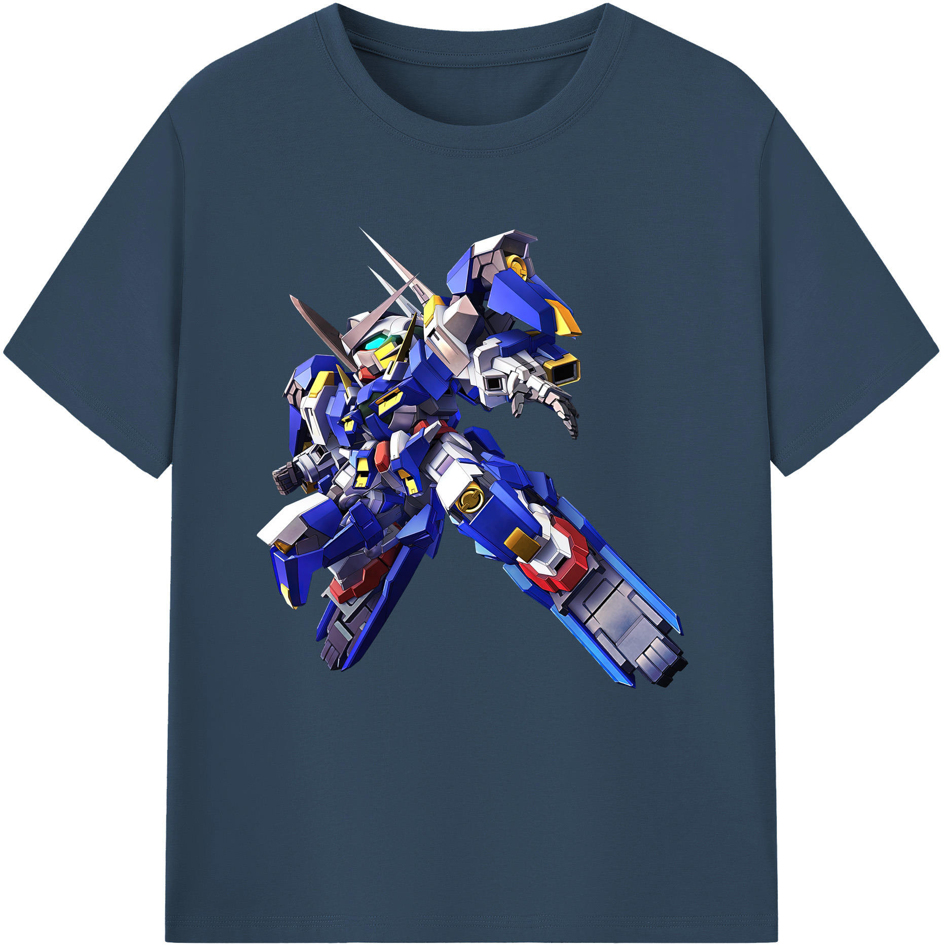 （画像用） 機動戦士ガンダム Mobile Suit Gundam 綿100％半袖Tシャツ（フロントプリント）