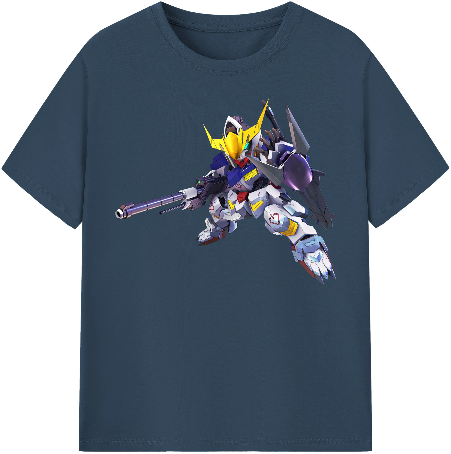 （画像用） 機動戦士ガンダム Mobile Suit Gundam 綿100％半袖Tシャツ（フロントプリント）