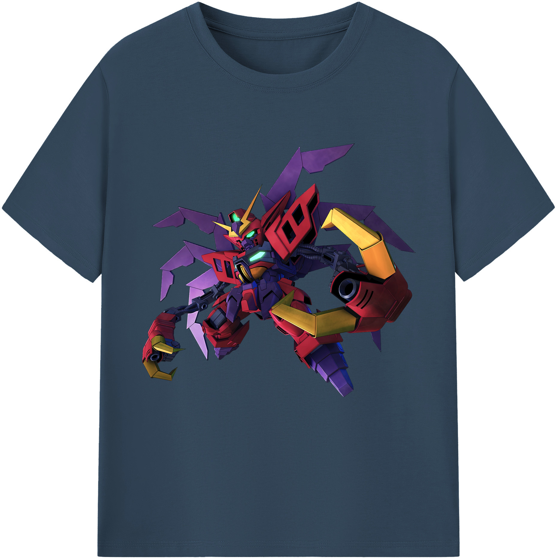 （画像用） 機動戦士ガンダム Mobile Suit Gundam 綿100％半袖Tシャツ（フロントプリント）