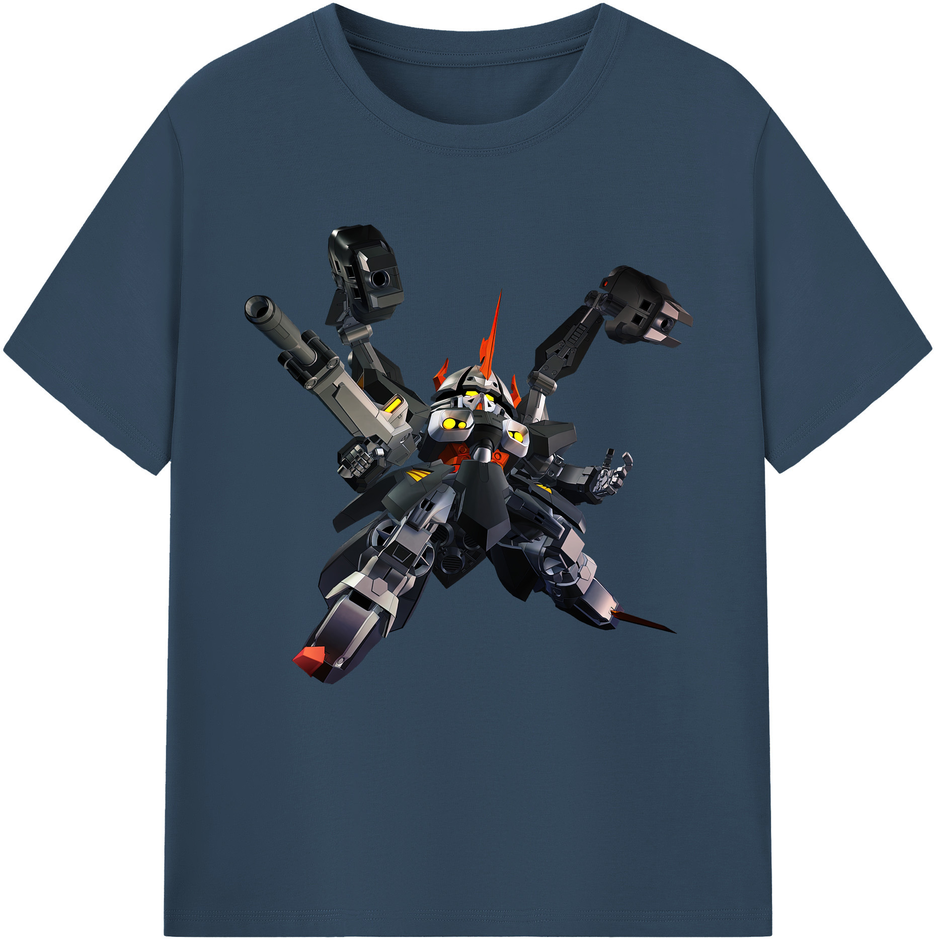 （画像用） 機動戦士ガンダム Mobile Suit Gundam 綿100％半袖Tシャツ（フロントプリント）