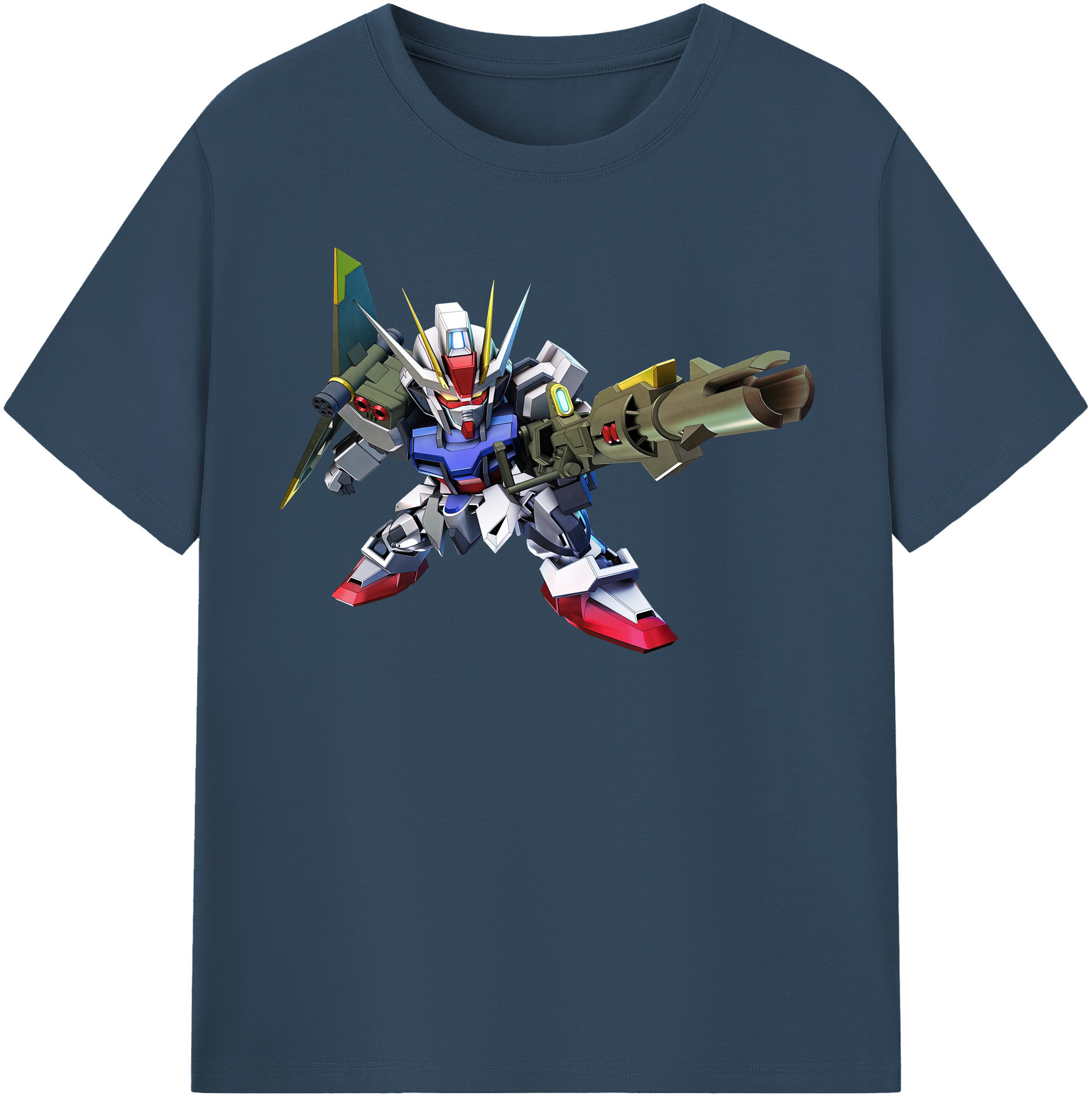 （画像用） 機動戦士ガンダム Mobile Suit Gundam 綿100％半袖Tシャツ（フロントプリント）