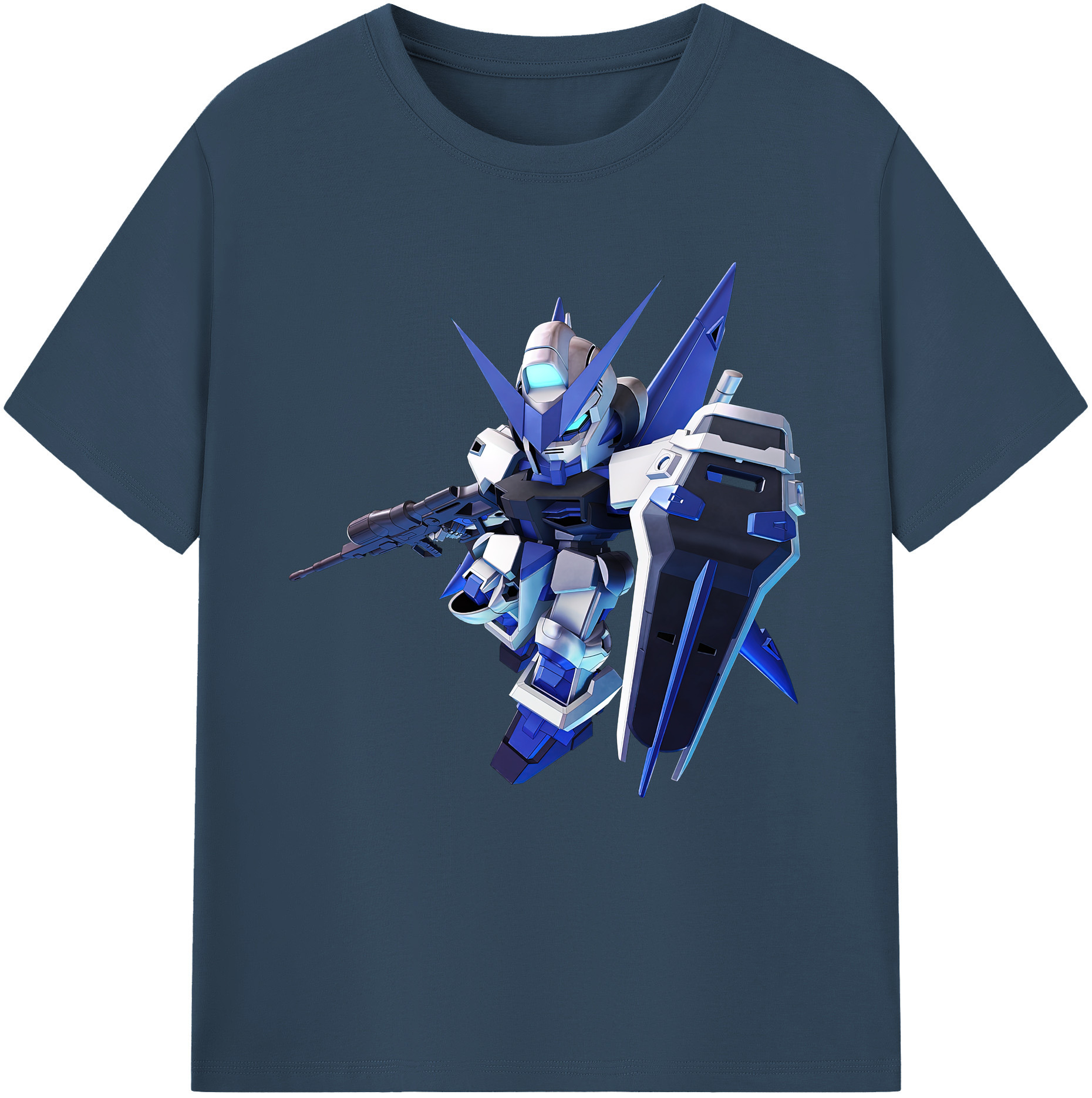 （画像用） 機動戦士ガンダム Mobile Suit Gundam 綿100％半袖Tシャツ（フロントプリント）