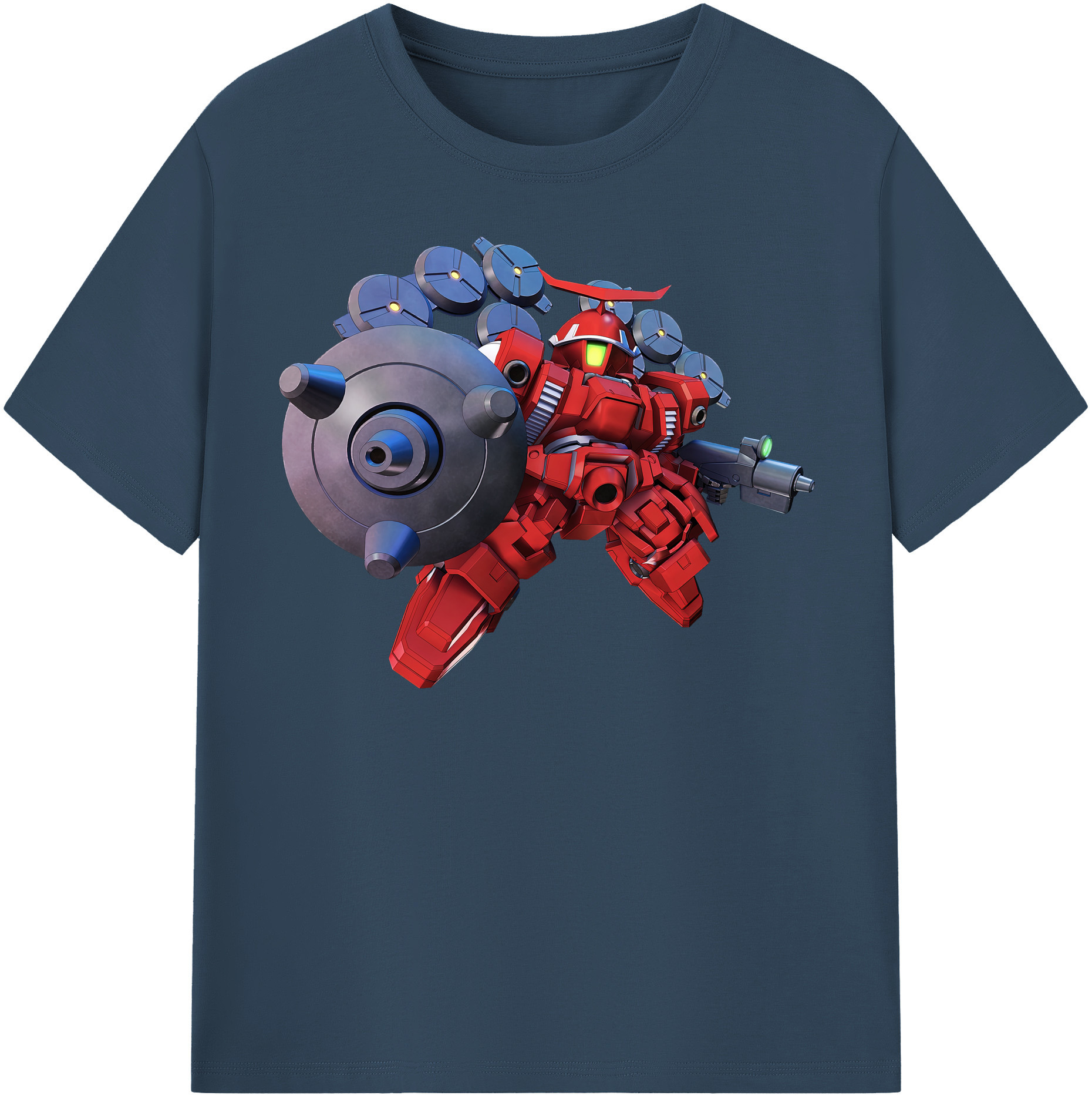 （画像用） 機動戦士ガンダム Mobile Suit Gundam 綿100％半袖Tシャツ（フロントプリント）