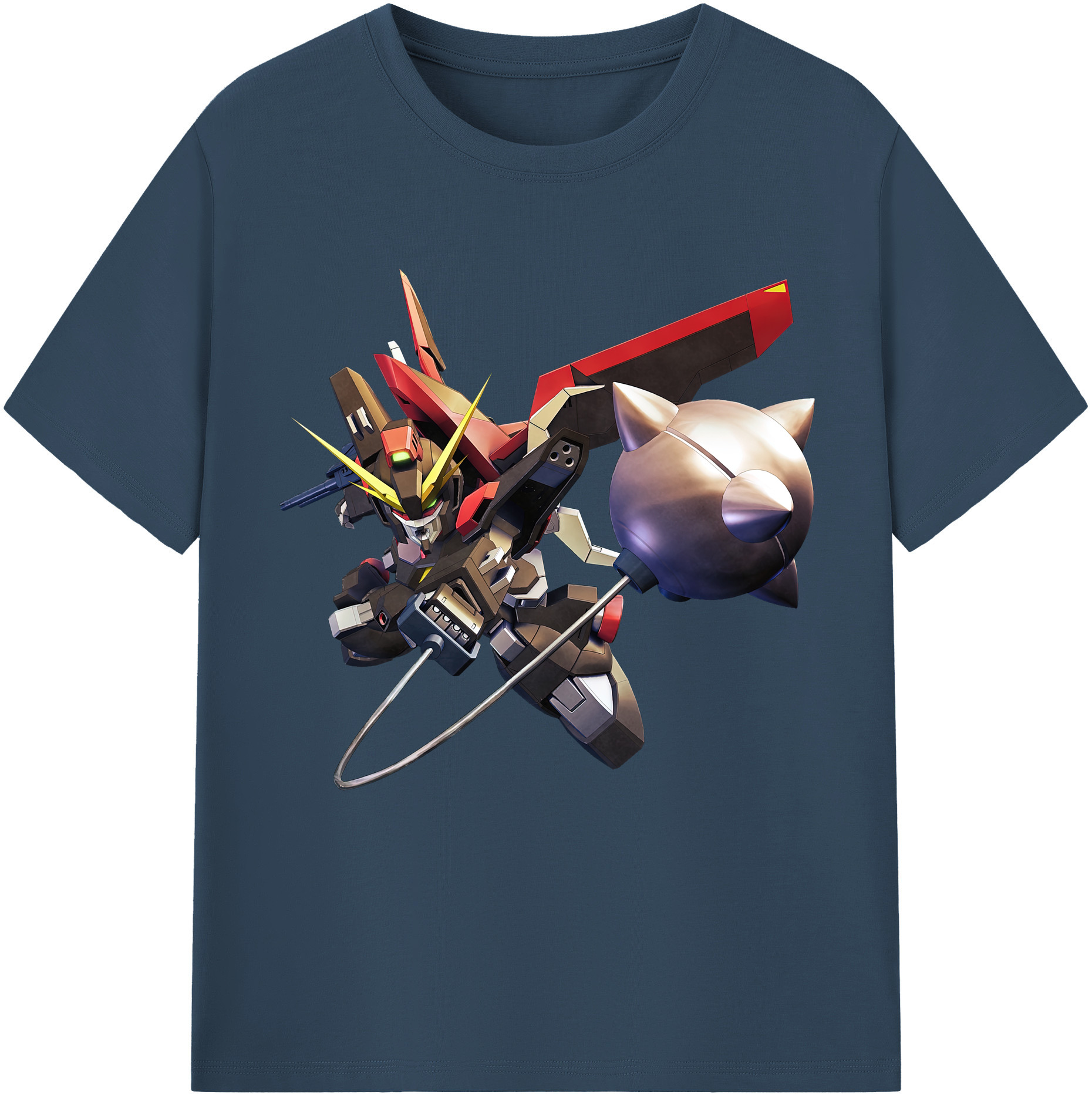 （画像用） 機動戦士ガンダム Mobile Suit Gundam 綿100％半袖Tシャツ（フロントプリント）